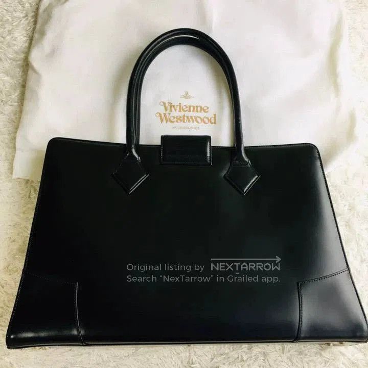 Vivienne Westwood Vivienne Westwood Black Buckle Briefcase . Size ONE SIZE - 2 Thumbnail