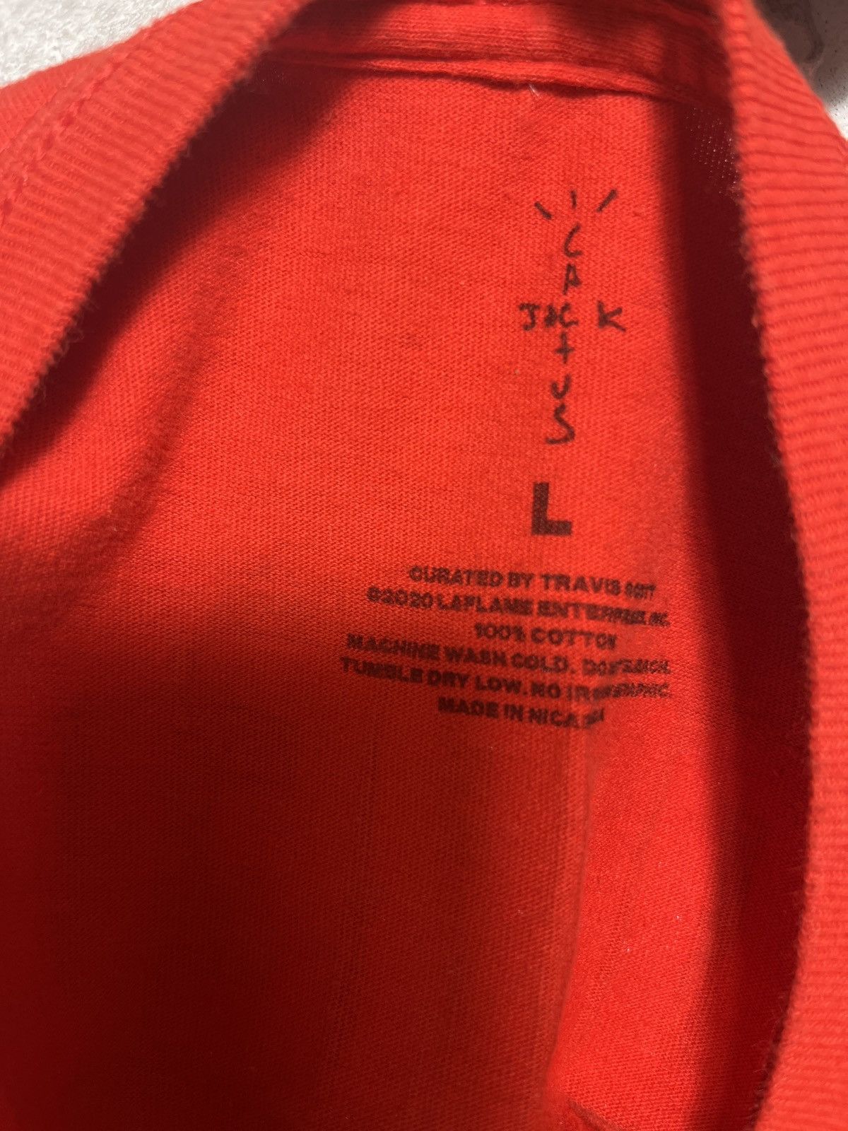 Cactus Plant Flea Market × Travis Scott Travis scott x CPFM 4 CJ Burger Mouth Tee Size US L / EU 52-54 / 3 - 3 Thumbnail
