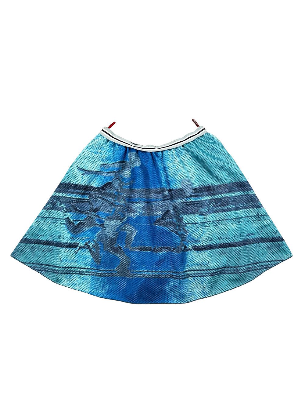 Prada Prada SS05 "Olympic Line" Skirt Size 27" / US 4 / IT 40 - 2 Thumbnail
