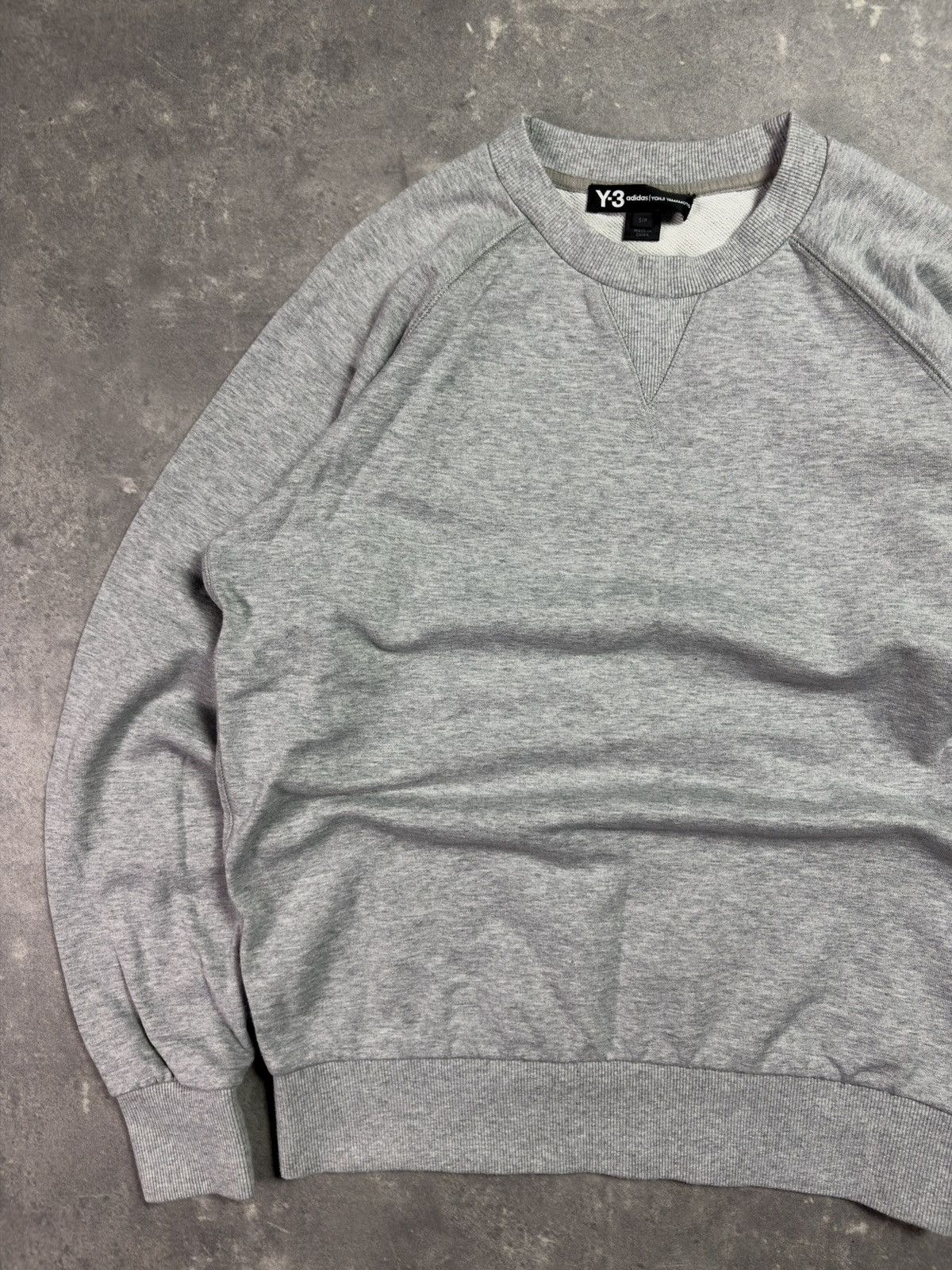 Y-3 Y-3 Yohji Yamamoto x Adidas Big Back Logo Crewneck S Size US S / EU 44-46 / 1 - 4 Thumbnail