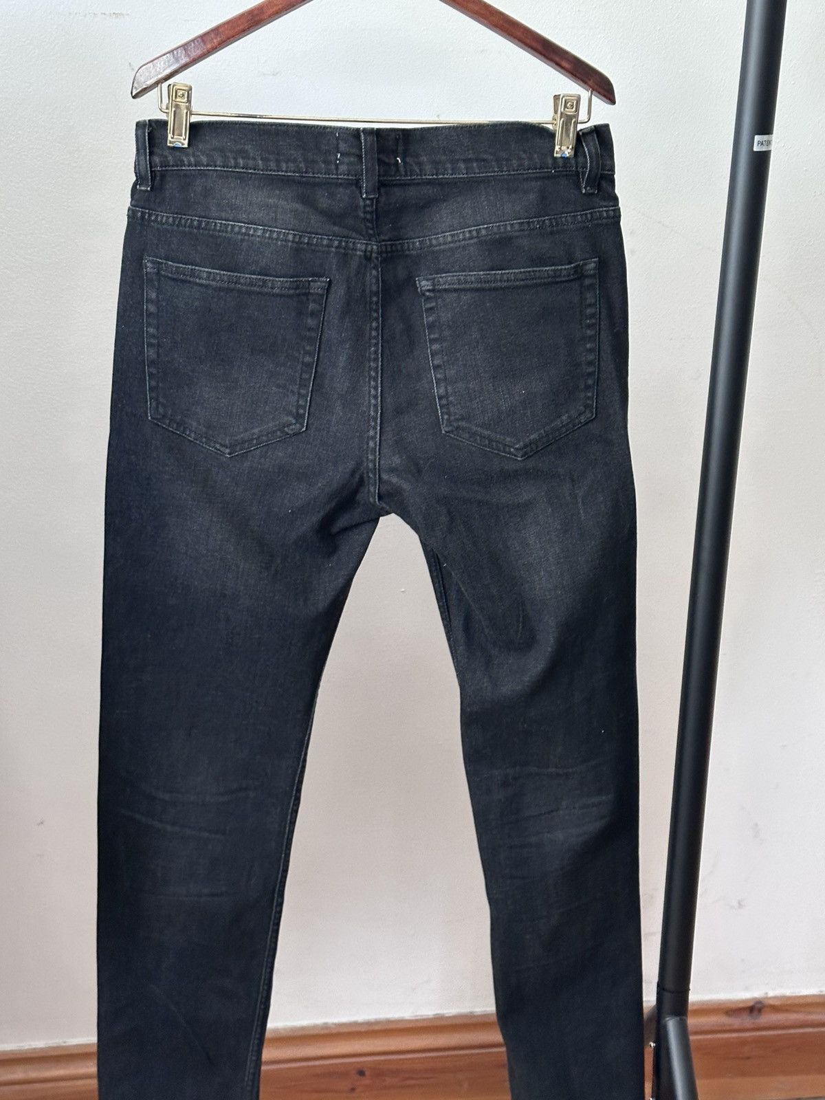 Acne Studios Acne Studios Jeans - ACE DAMAGE Black - 31/32 Size US 31 - 2 Thumbnail