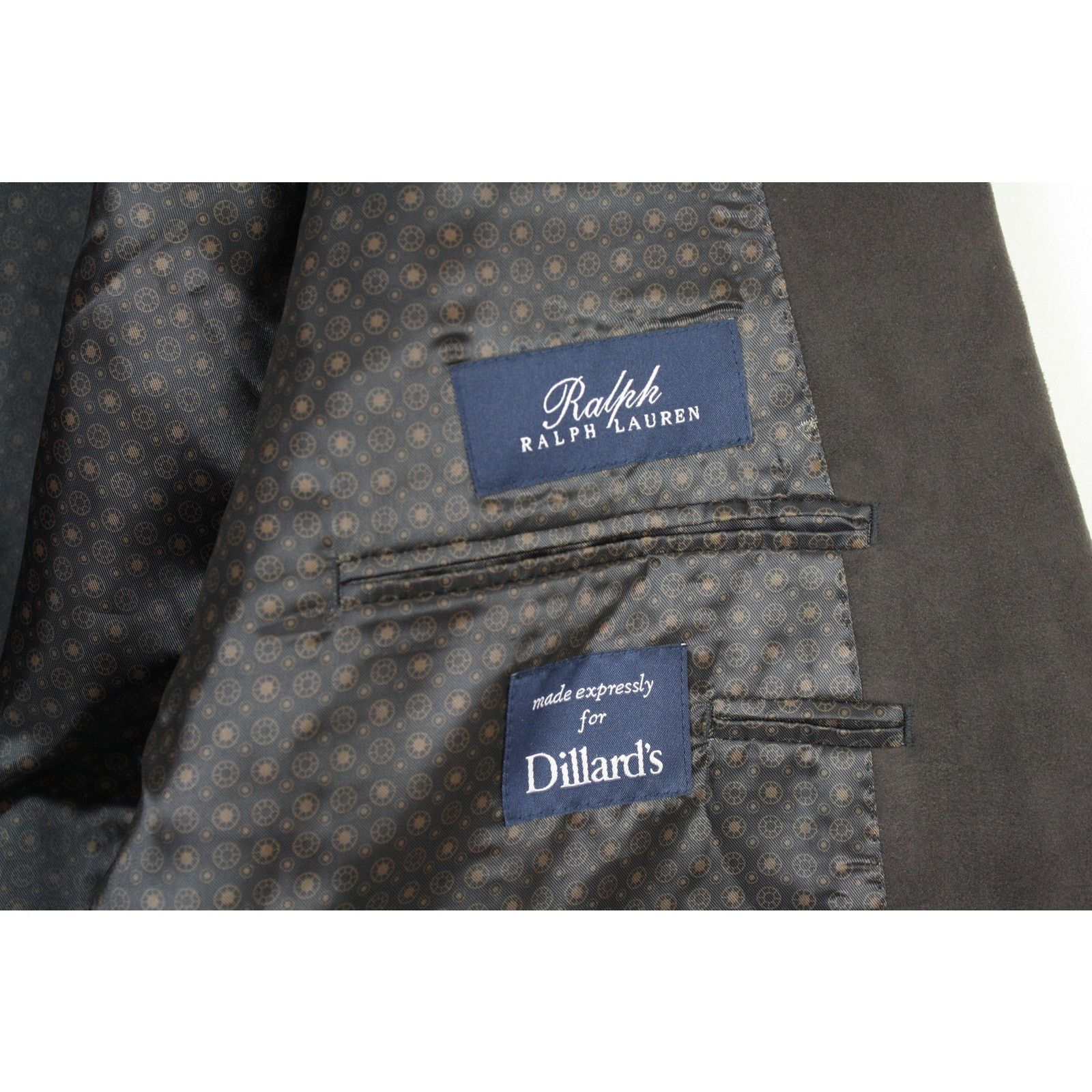 Ralph Lauren Ralph Ralph Lauren Dillard's Faux Suede Blazer 2XL Charcoal Size 52R - 12 Thumbnail