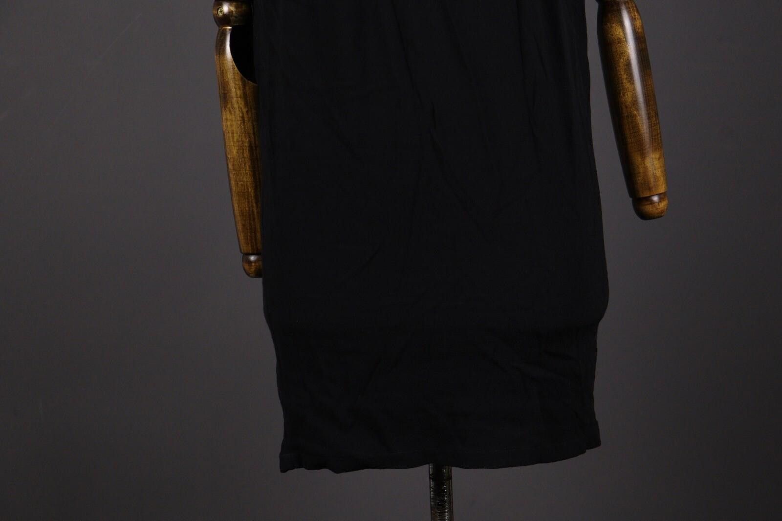 Designer Cop Copine Paris Black Sleeveless Fame Viscose Dress Size 42 Size M / US 6-8 / IT 42-44 - 3 Thumbnail