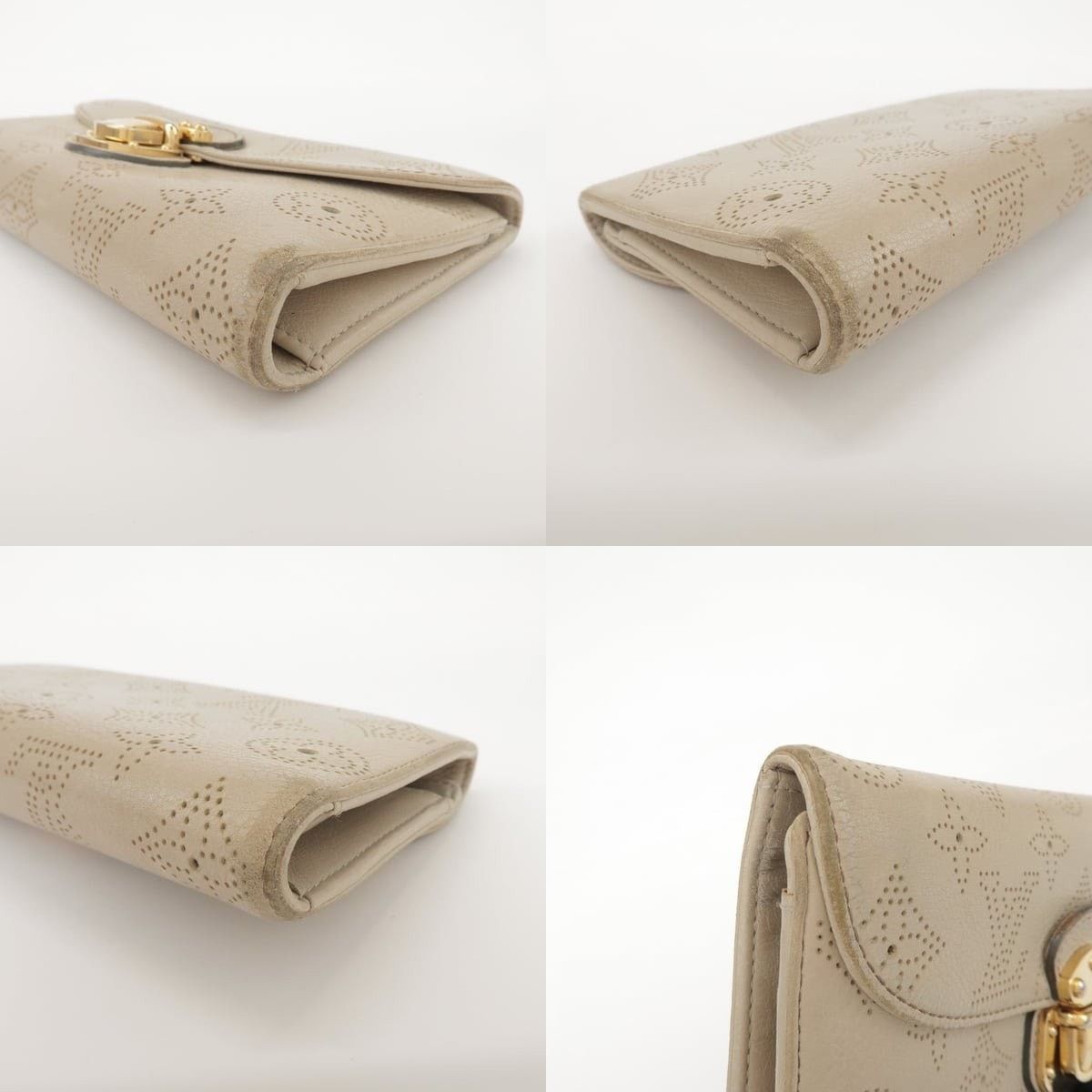 Louis Vuitton Louis Vuitton Mahina Portefeuille Amelia Wallet Calfskin Size ONE SIZE - 4 Thumbnail