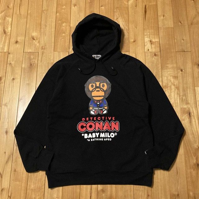 Bape BAPE × Detective Conan Milo Pullover Hoodie a bathing ape Size US XXL / EU 58 / 5 - 2 Thumbnail