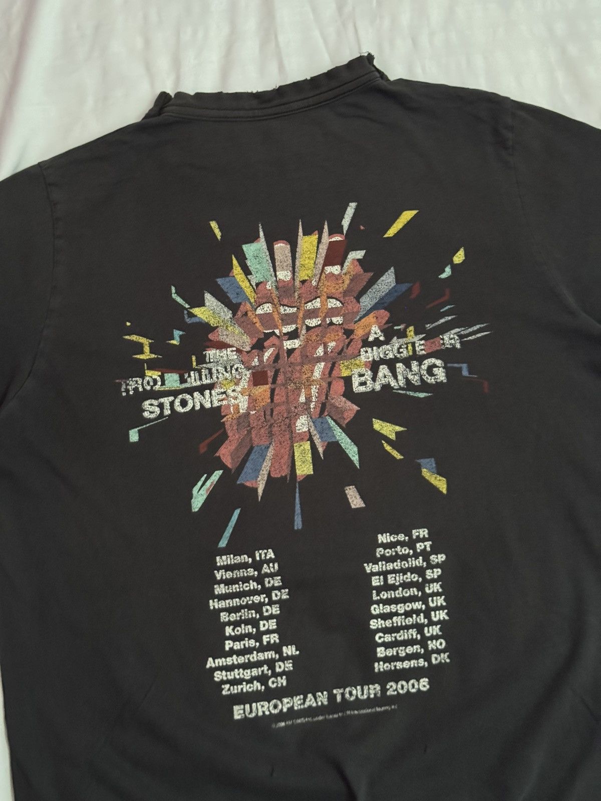 The Rolling Stones 2000s The Rolling Stones Europe '06 Tour Tees Size US M / EU 48-50 / 2 - 4 Thumbnail