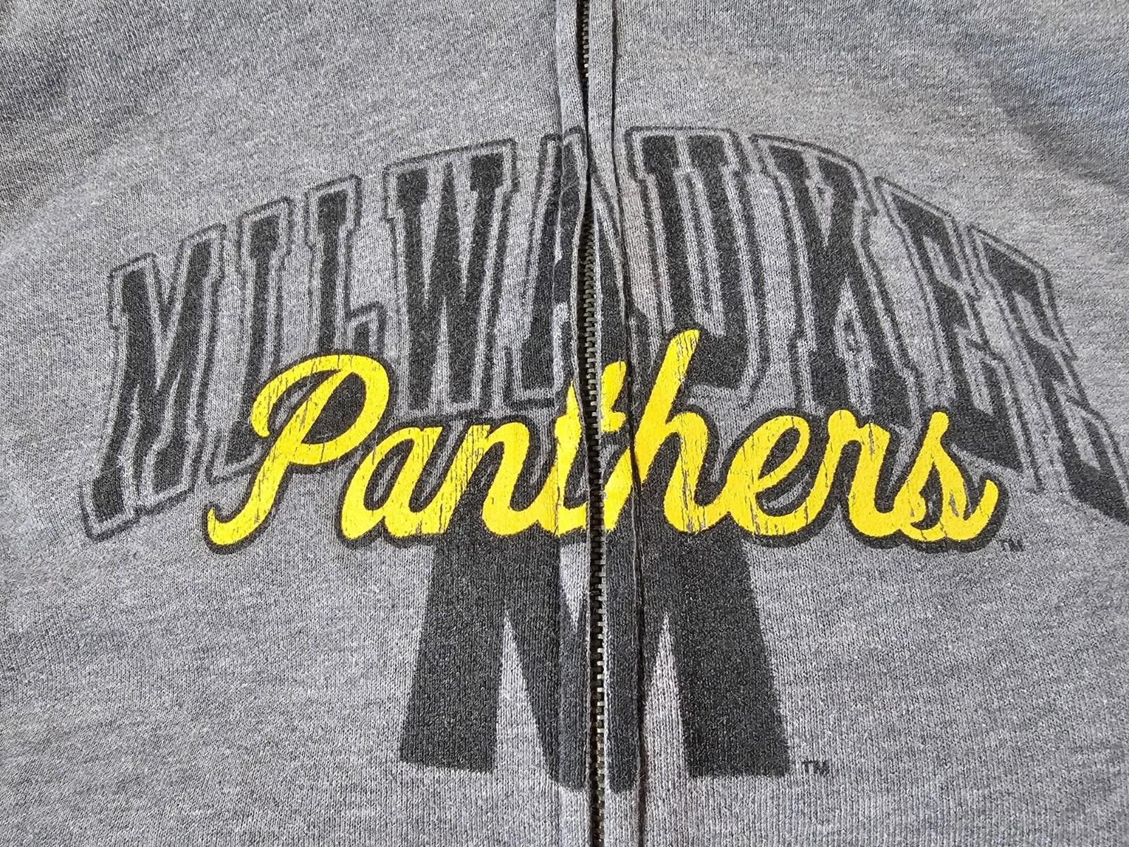 Jansport UWM Milwaukee Panthers Adult M Gray Hoodie Wisconsin Size US M / EU 48-50 / 2 - 8 Thumbnail