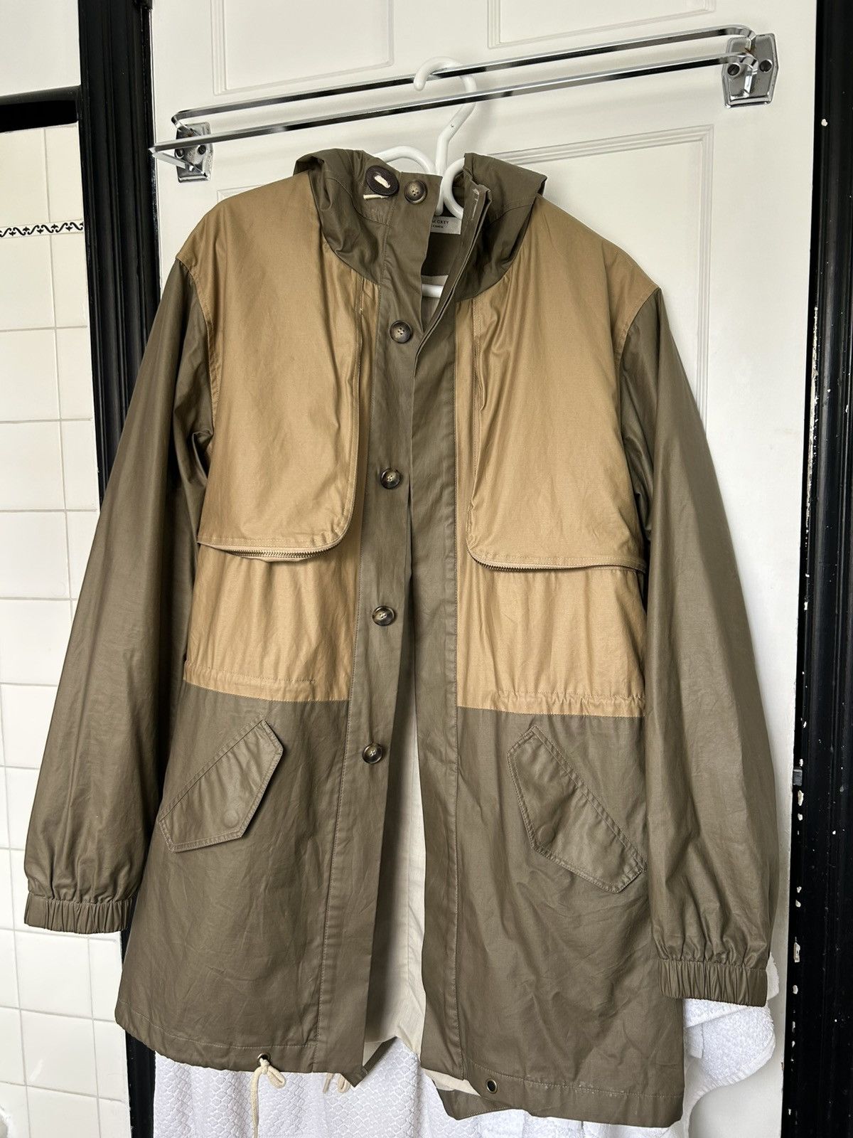 Shades of Grey rain parka