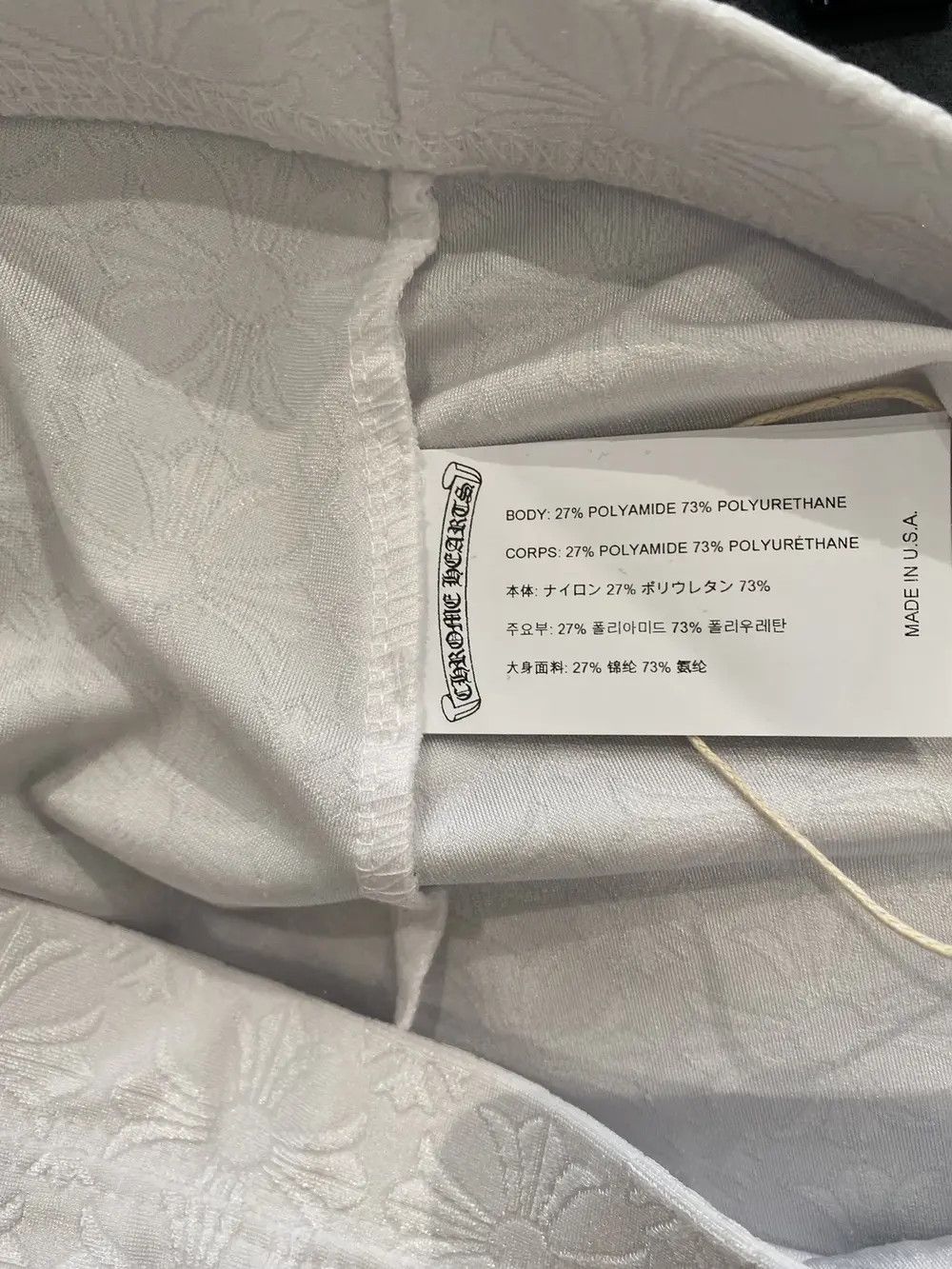 Chrome Hearts Chrome Hearts Pattern Cross Shorts WHITE Size US 34 / EU 50 - 8 Thumbnail