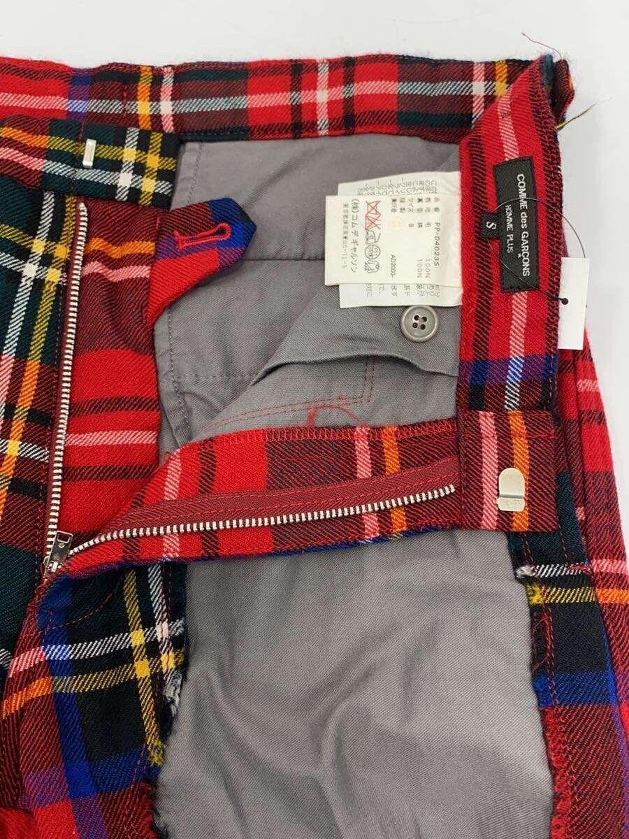 Comme des Garcons Homme Plus AD2000 Reconstructed Tartan Check Pants Size US 30 / EU 46 - 3 Thumbnail