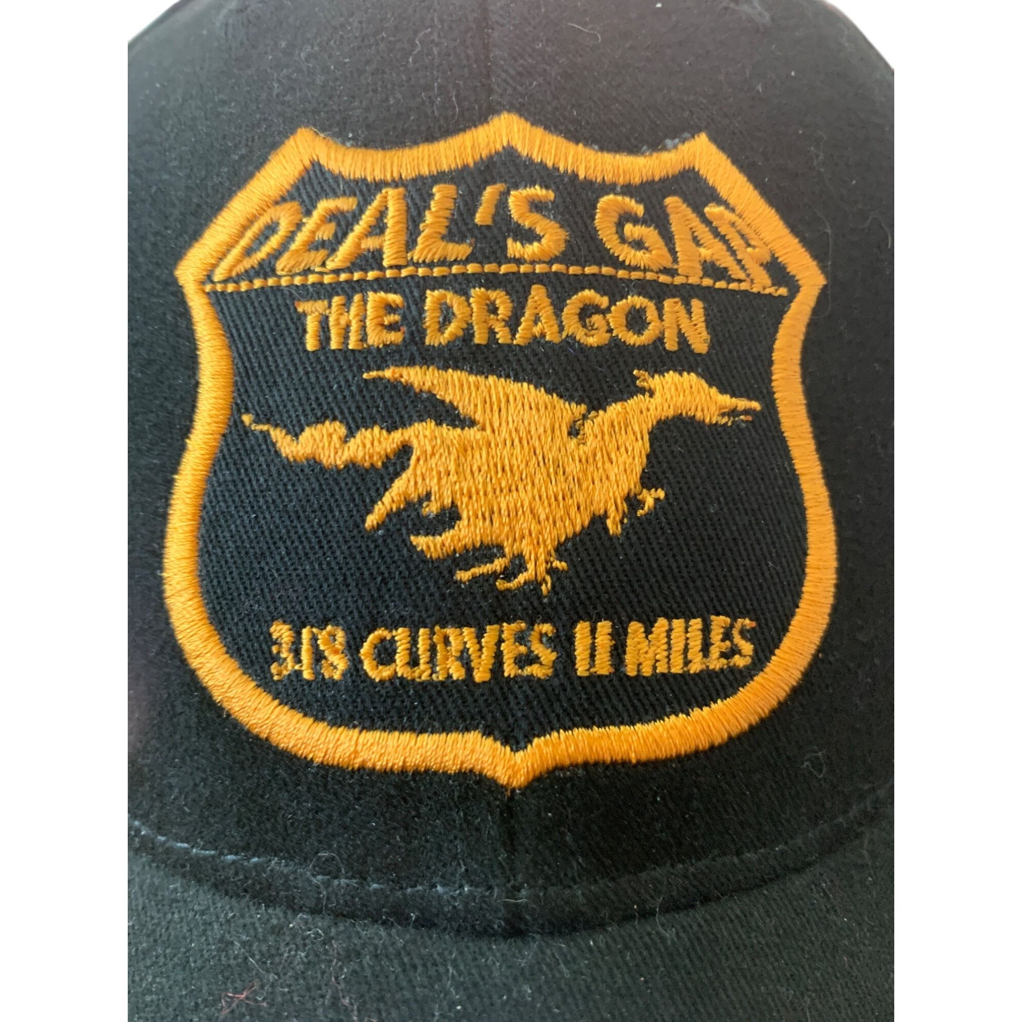 Other 8. Baseball Cap Deals Gap The Dragon 318 Curves in 11 Miles Size ONE SIZE - 2 Thumbnail