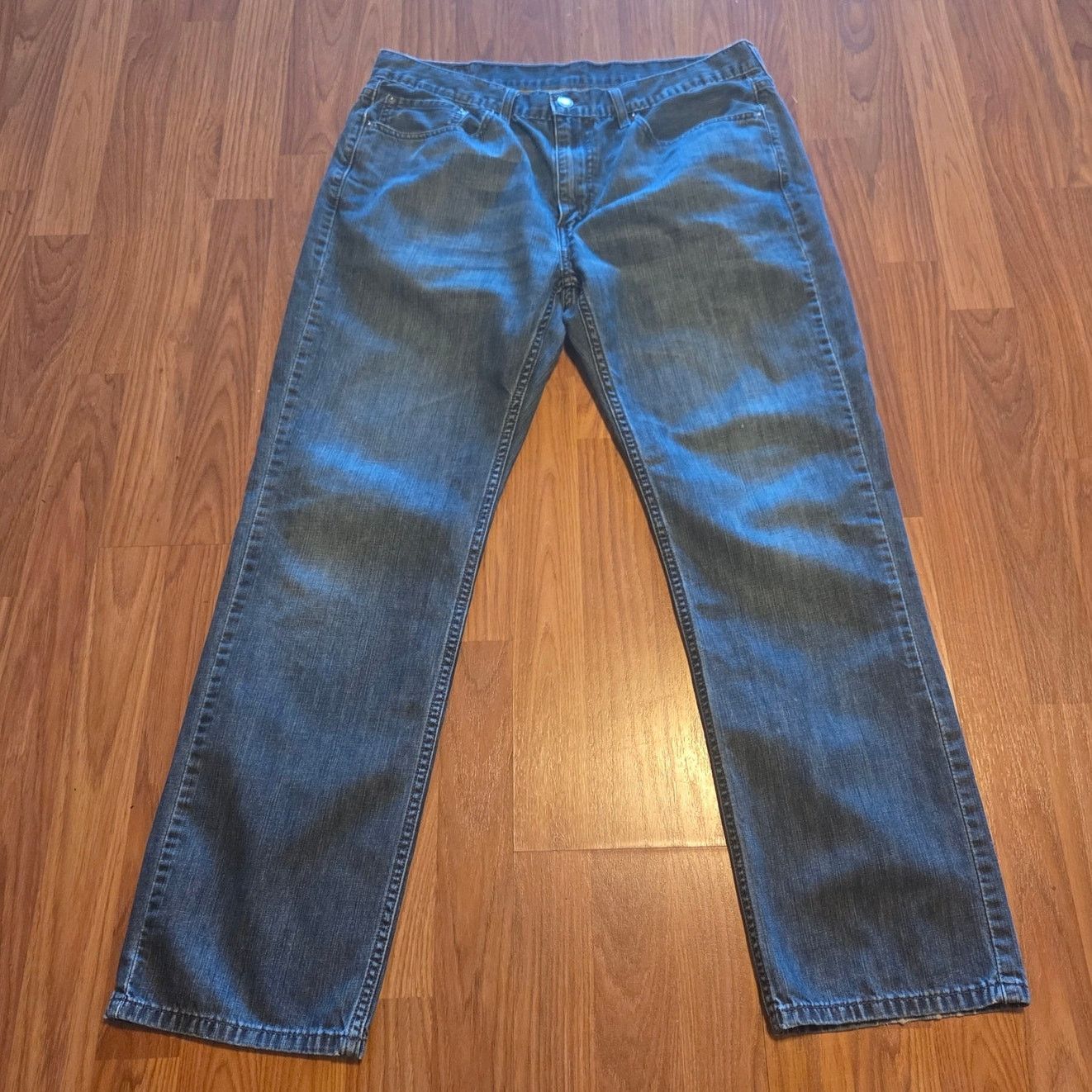 Levi's Levi's 514 Straight Fit Jeans - Men's 36x30 Blue Denim Size US 36 / EU 52 - 3 Thumbnail