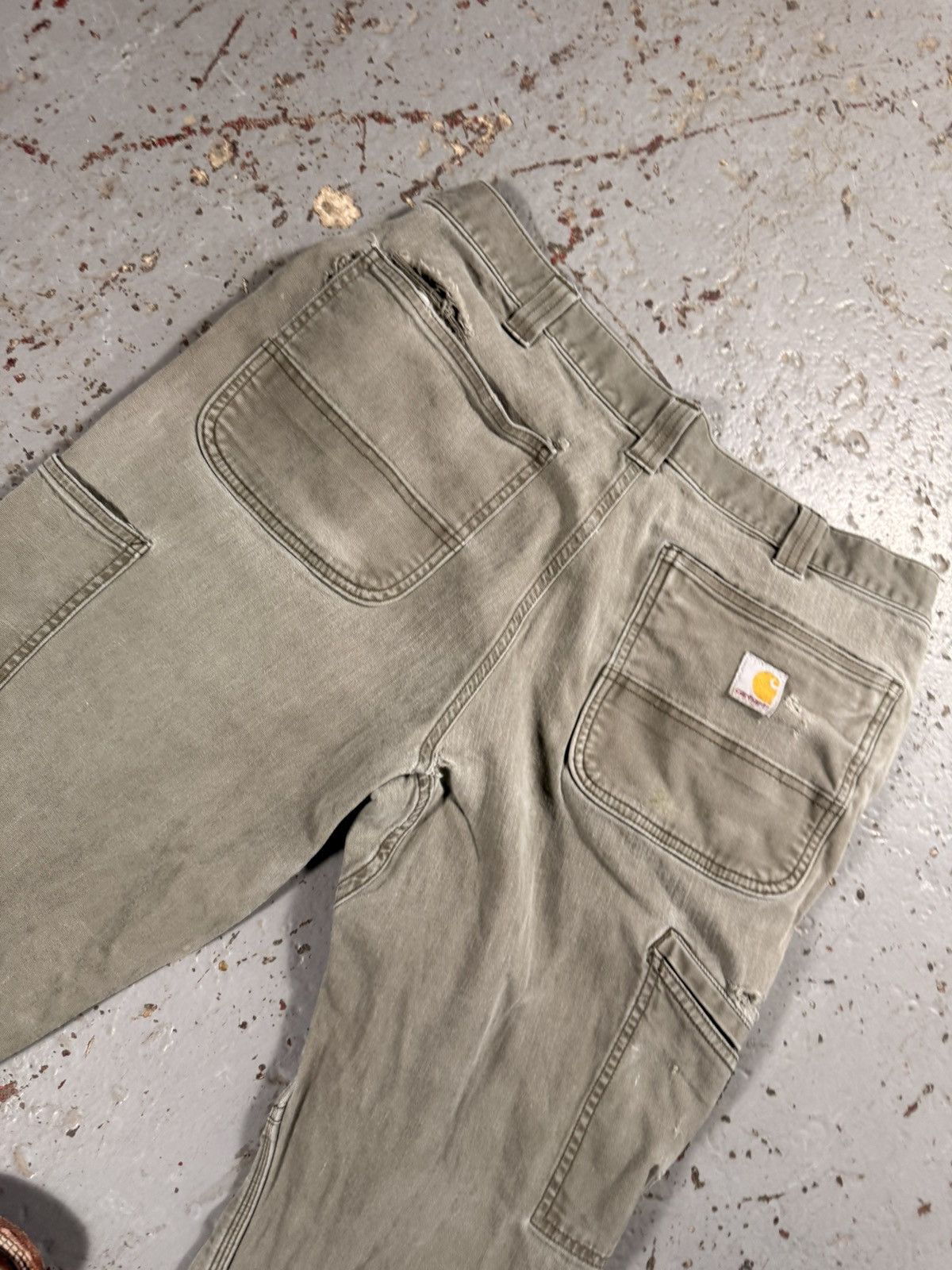 Carhartt Vintage Distressed Carhartt Double Knees Pants Size US 34 / EU 50 - 8 Thumbnail