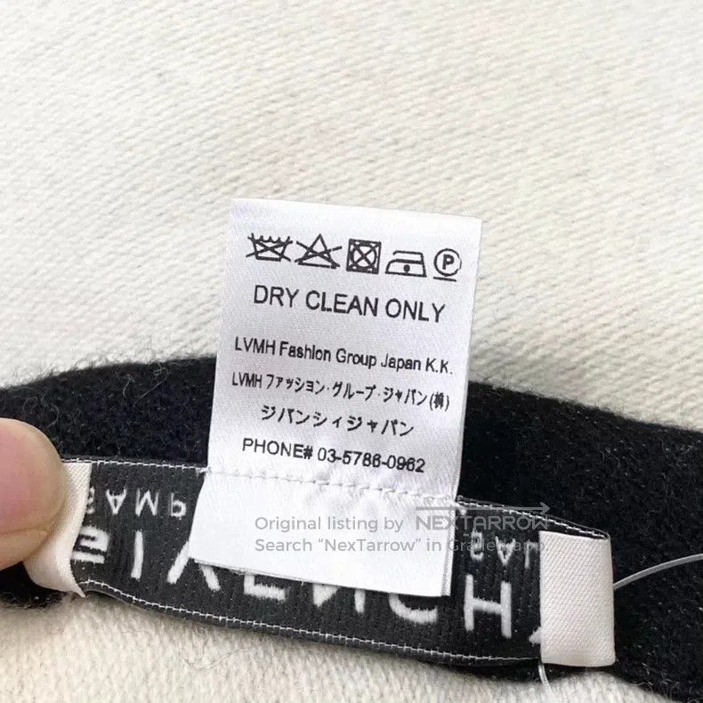 Givenchy Givenchy Black and White Double-Sided Wool Blanket Size ONE SIZE - 7 Thumbnail