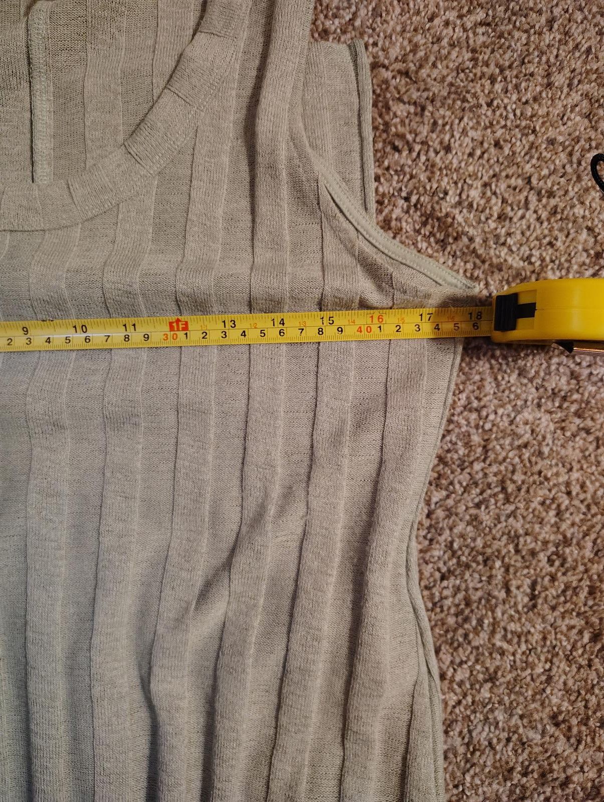 H&M H&M Sleeveless Maxi Dress - Light mint Green Striped Size M Size M / US 6-8 / IT 42-44 - 6 Thumbnail