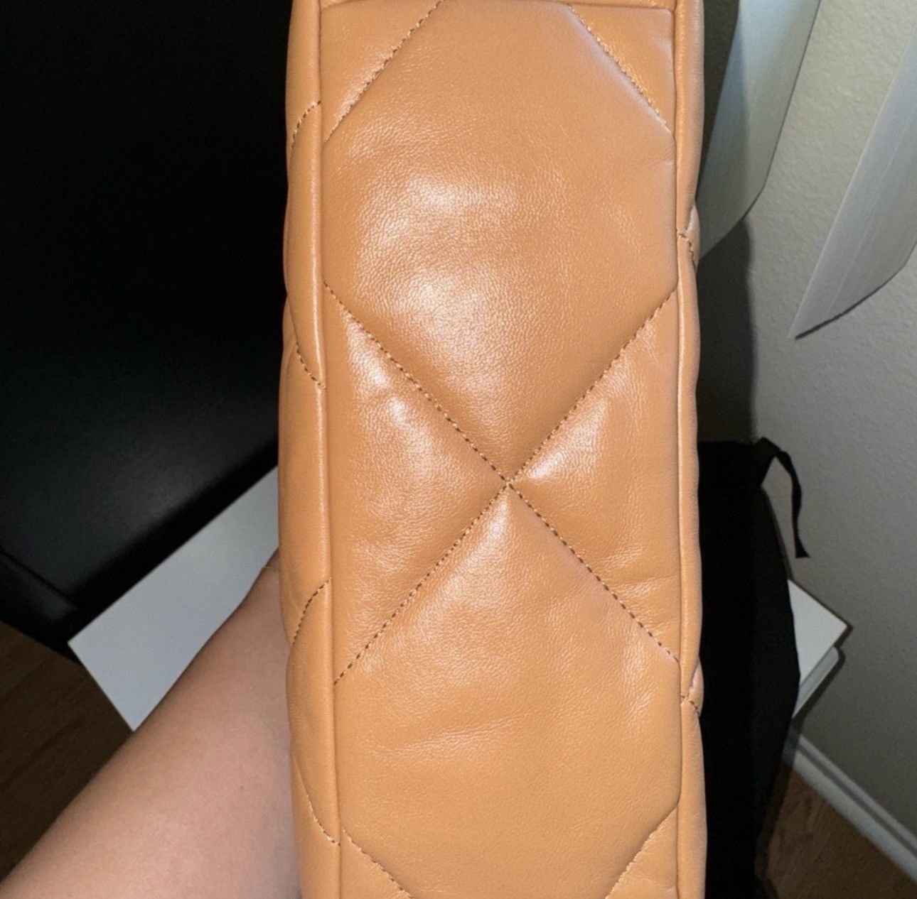 Chanel chanel 19 flap bag small Rare Caramel Retail $7,200 Size ONE SIZE - 11 Thumbnail