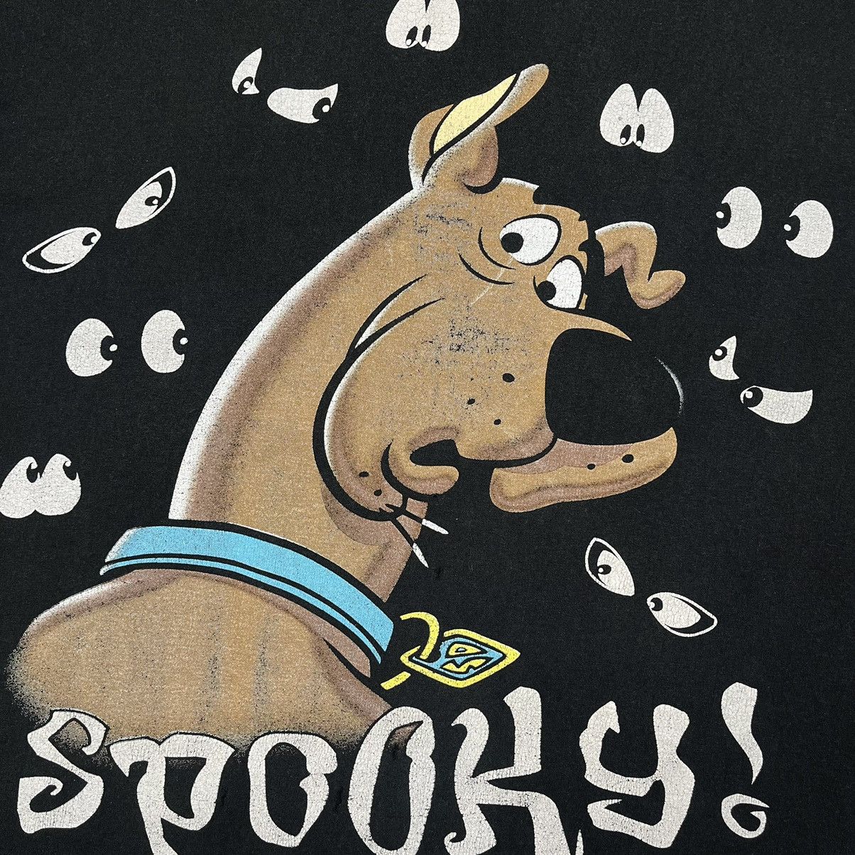 Warner Bros Vintage Scooby Doo Cartoon Horror T shirt 1998 Size US XL / EU 56 / 4 - 6 Thumbnail