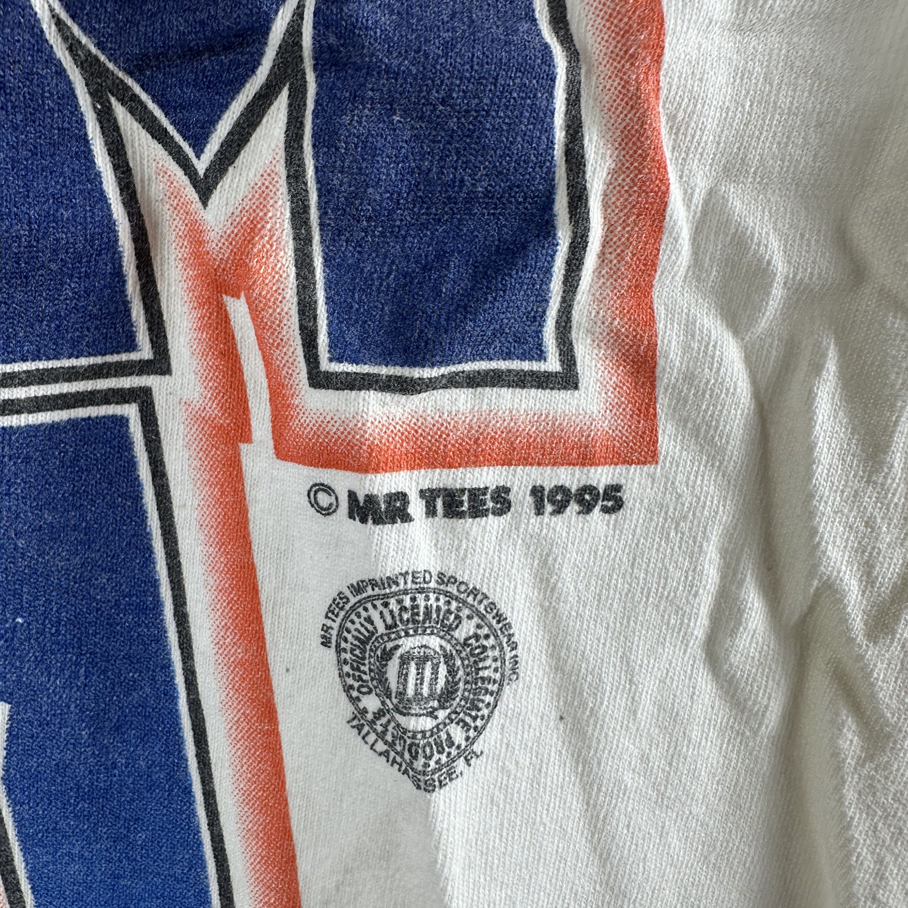 Vintage 1995 Auburn Tigers We Ain't No Dream Team NCAA T-shirt Size US XL / EU 56 / 4 - 6 Thumbnail