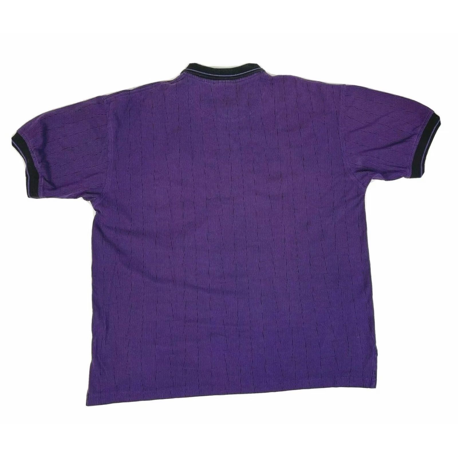 Reebok VINTAGE Reebok Northwestern University Polo Shirt Mens 2XL Purple 100% Cotton Embroidered Logo University 90s Polo Size US XXL / EU 58 / 5 - 3 Thumbnail