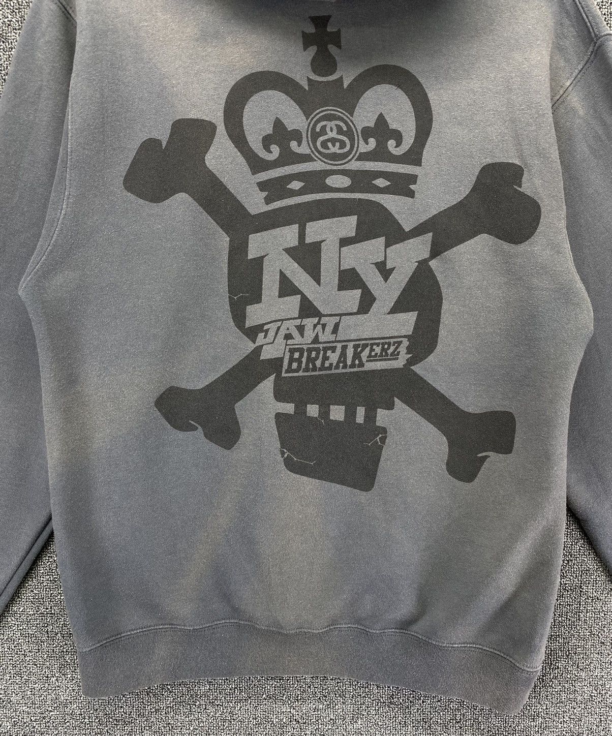 Stussy Vintage Stussy NY Jaw Breakerz Hoodie Sweatshirt Size US S / EU 44-46 / 1 - 6 Thumbnail