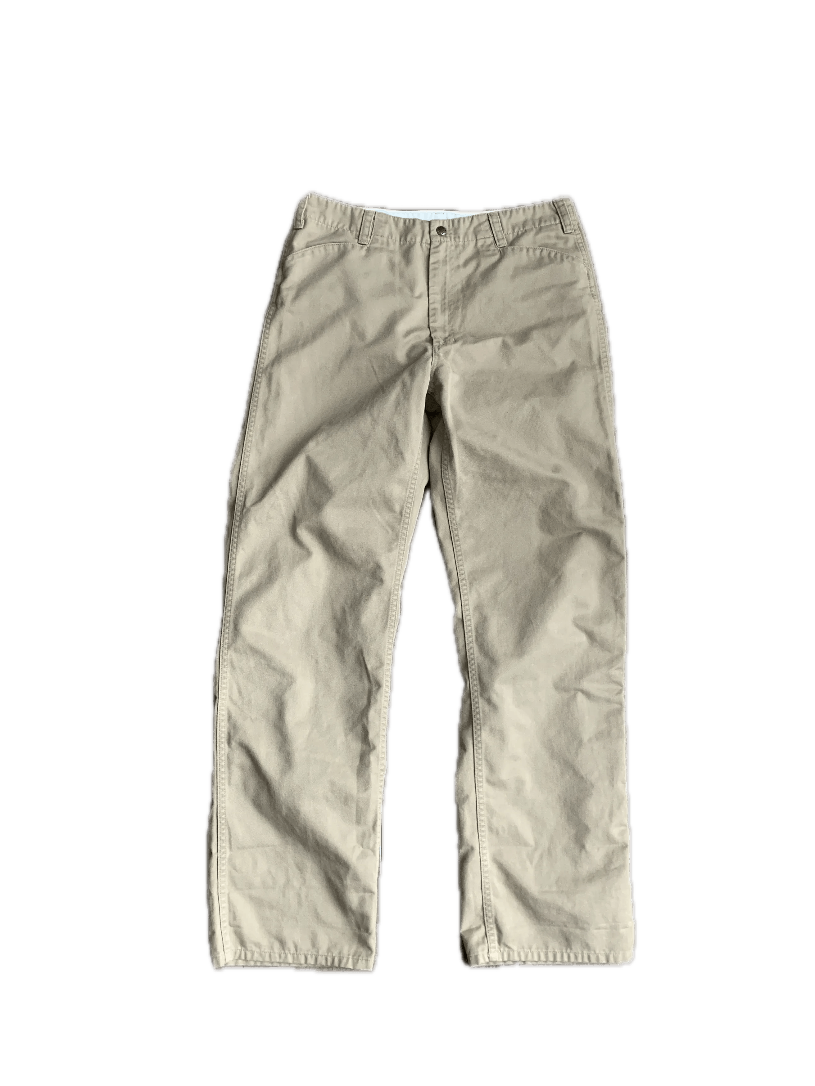 Bape Beige Casual Chino Pants