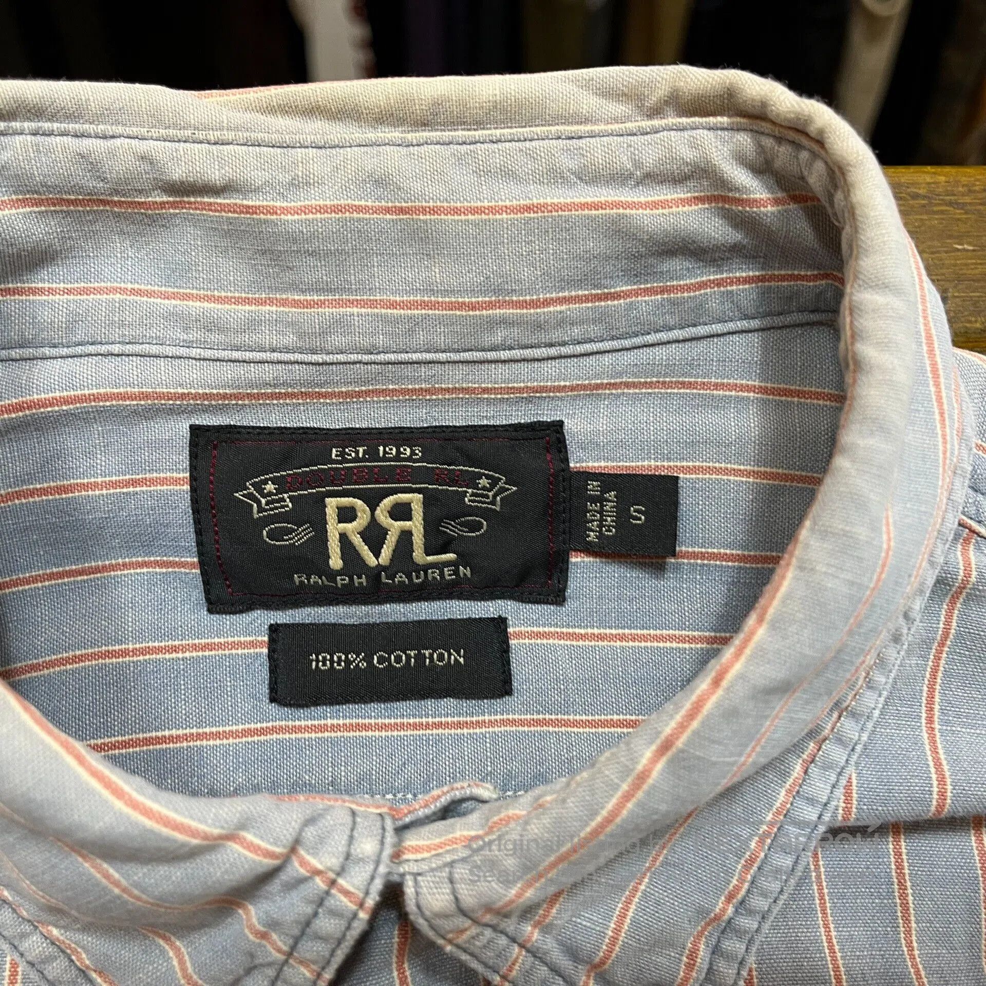 RRL Ralph Lauren RRL Striped Shirt. Size US S / EU 44-46 / 1 - 3 Thumbnail