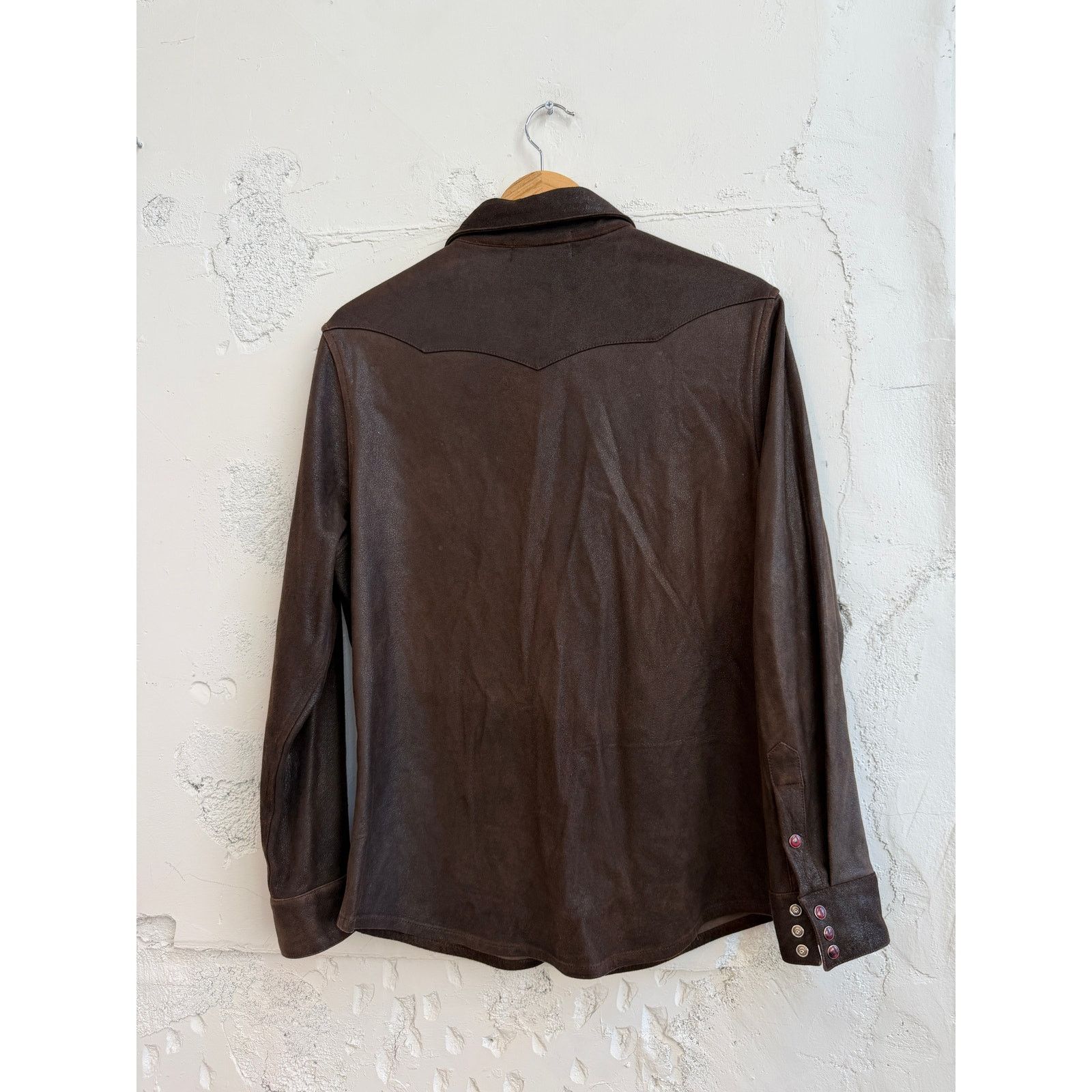Leather Hollywood Forever Records Suede Western Shirt Size US S / EU 44-46 / 1 - 2 Thumbnail
