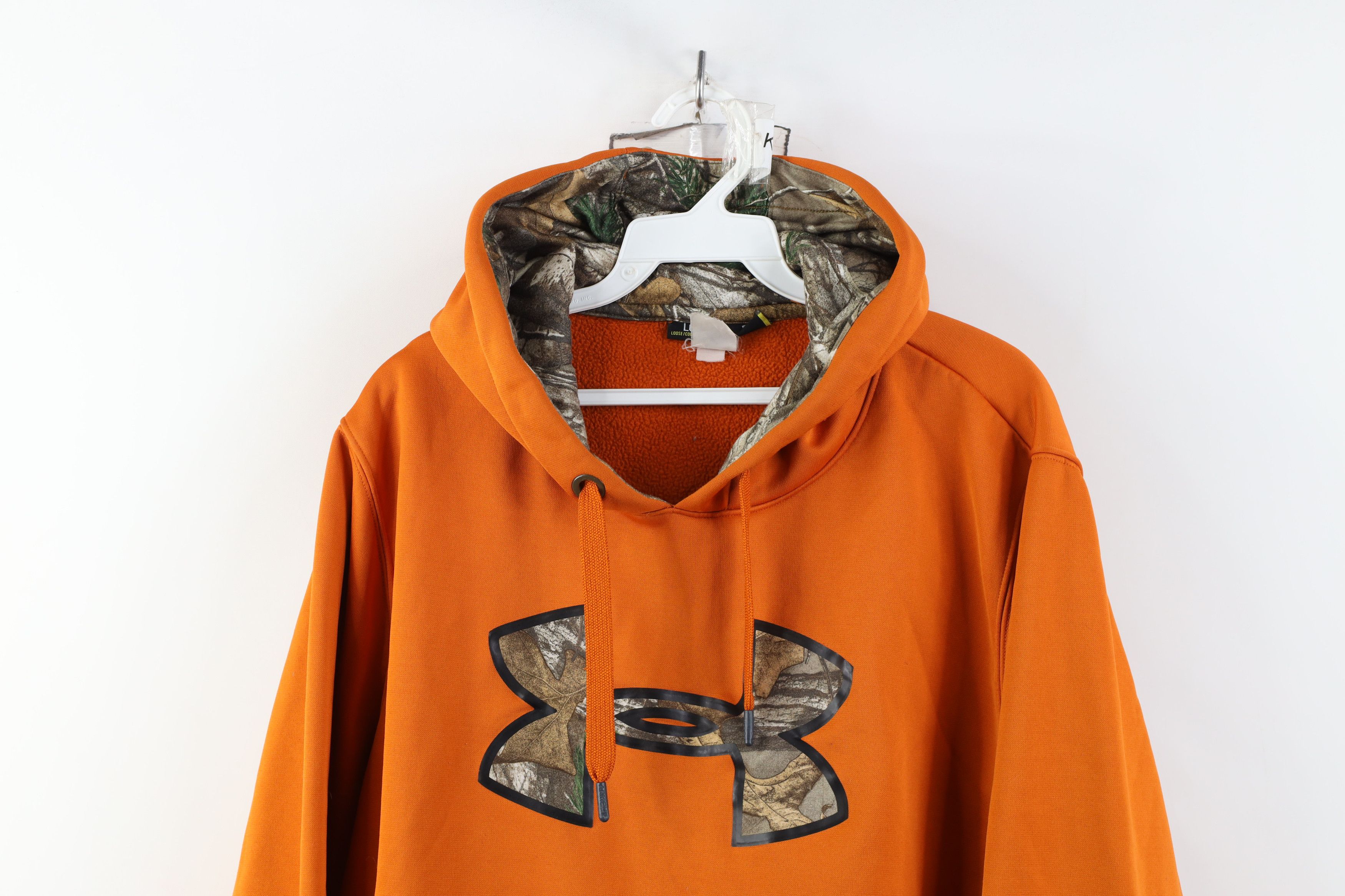 Under Armour Under Armour Storm Logo Camouflage Hoodie Sweatshirt Orange Size US L / EU 52-54 / 3 - 2 Thumbnail