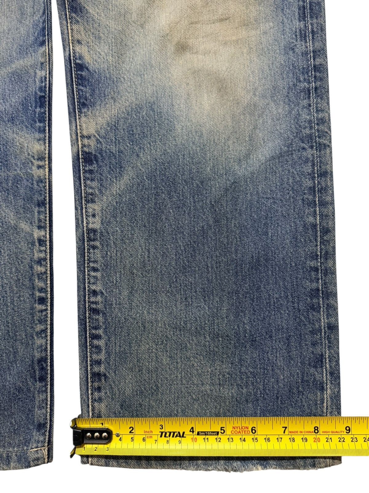 Uniqlo Vintage Y2K Japanese Uniqlo Mud Wash Faded Distressed Loose Size US 35 - 15 Thumbnail