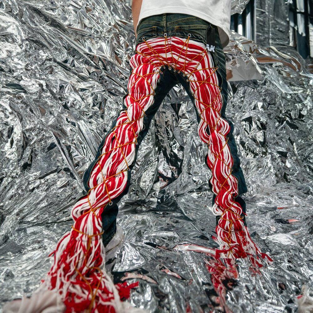 Designer AKINGS Crimson Aux Denim (Size 34) Size US 34 / EU 50 - 1 Thumbnail