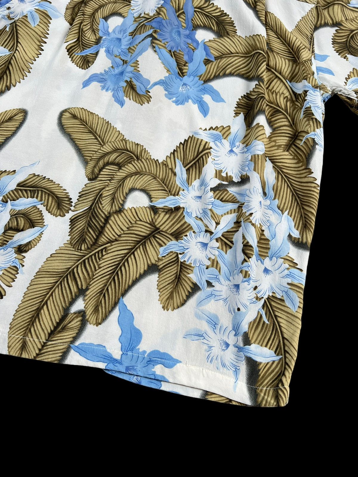 Vintage Vintage 90s Ani Ani 🇯🇵 Open Collar Rayon Hawaiian Shirt Size US S / EU 44-46 / 1 - 9 Thumbnail