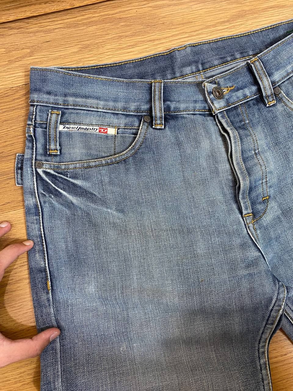 Designer × Diesel × Japanese Brand DESIGNER Y2K DIESEL JAPANESE STYLE JEANS STREETWEAR 90s Size US 34 / EU 50 - 20 Thumbnail