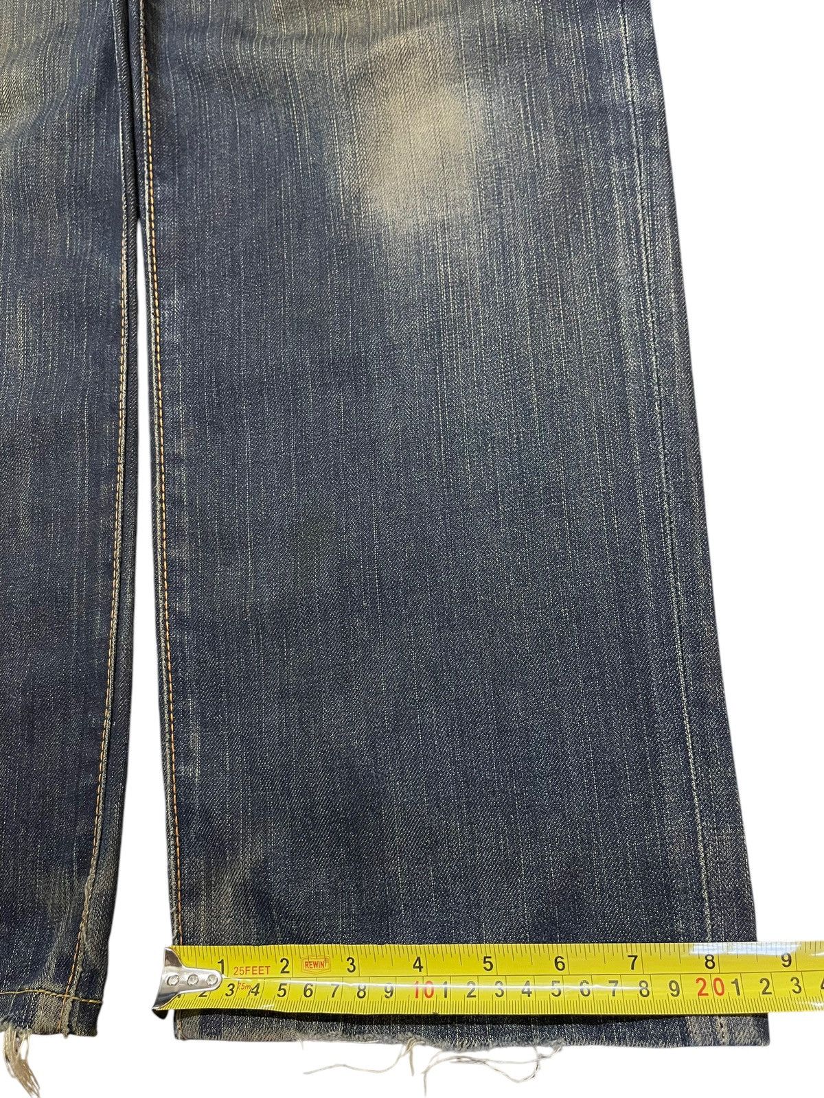Edwin Vintage Edwin 504 Mud Wash Style Baggy Jeans Size US 32 / EU 48 - 16 Thumbnail