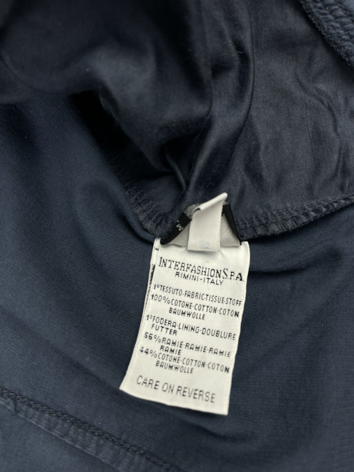 Marithe + Francois Girbaud Vintage Marithé + François Girbaud Shirt Jacket Navy Blue Size M / US 6-8 / IT 42-44 - 13 Thumbnail