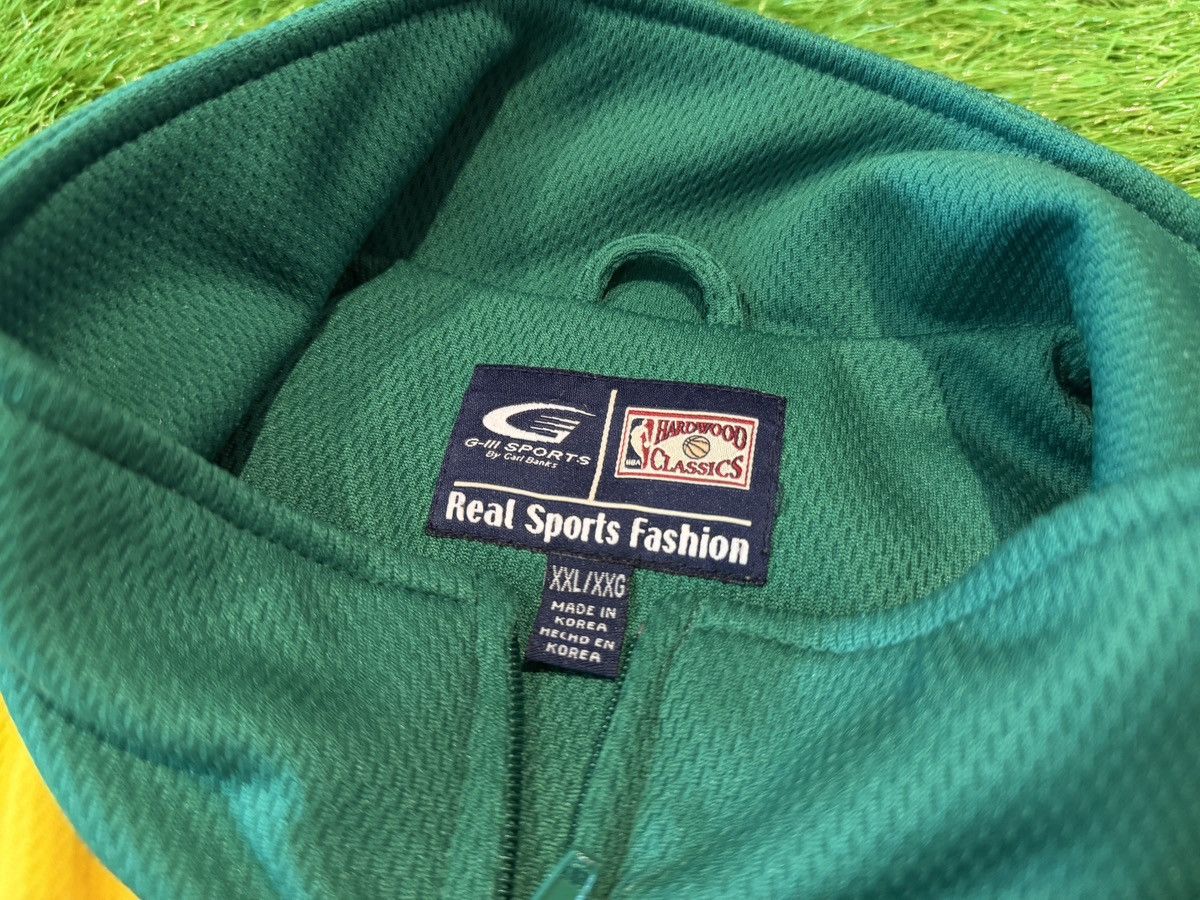 G-III Boston Celtics Hardwood Classics Vintage NBA Zip Up Jacket Size US XXL / EU 58 / 5 - 5 Thumbnail