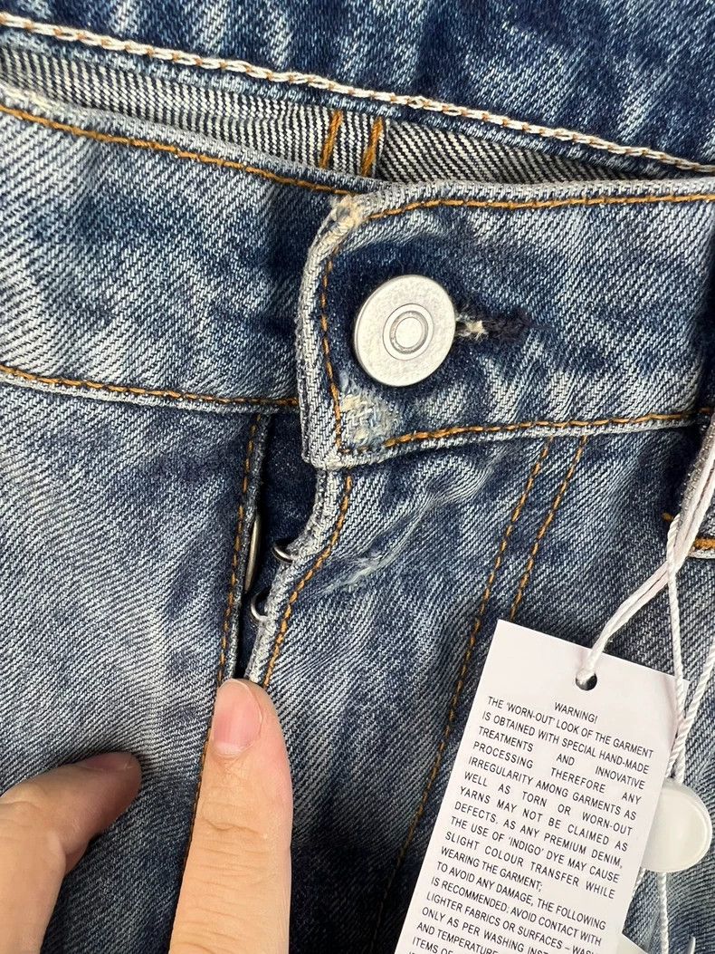 Maison Margiela Maison Margiela The new washed leg of the pants destroys th Size US 33 - 6 Thumbnail