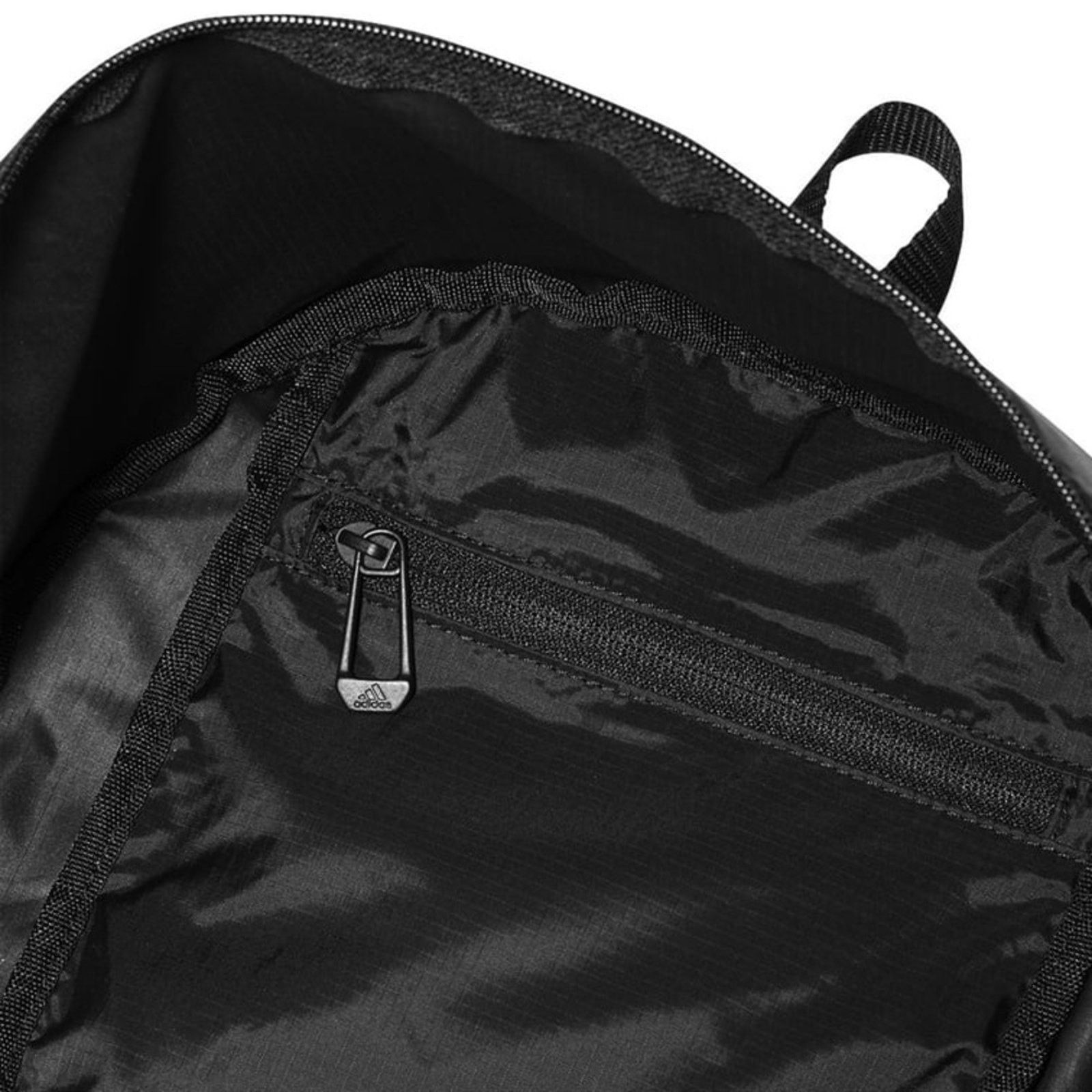 Adidas NEW ADIDAS Black White Packable Backpack Travel Pouch Bag Size ONE SIZE - 10 Thumbnail