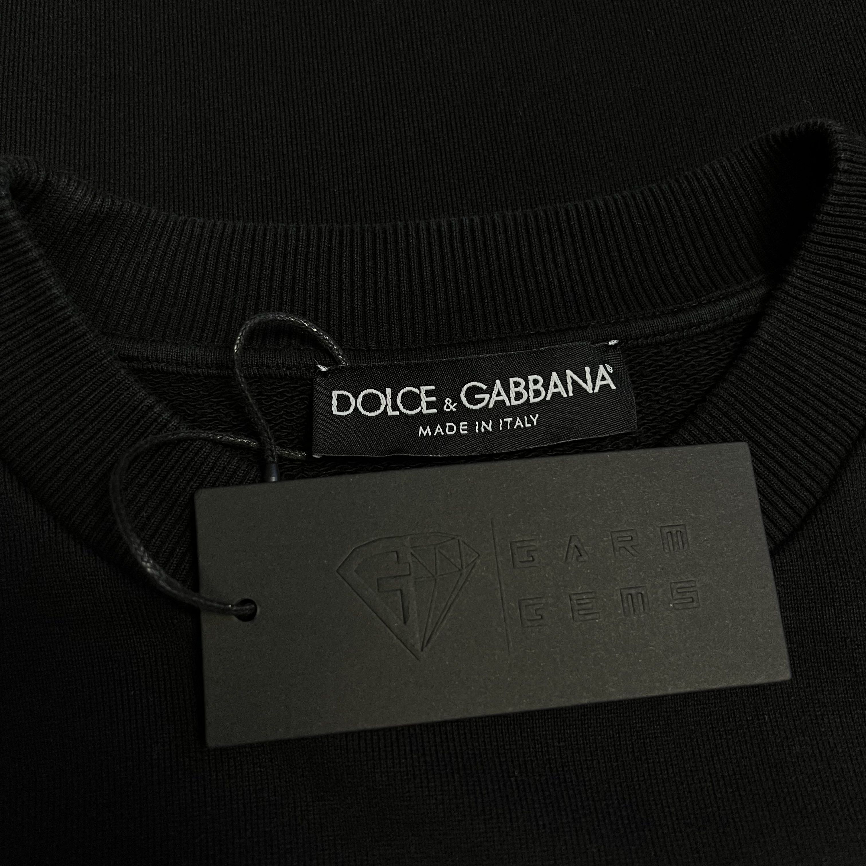 Dolce & Gabbana Dolce & Gabbana Embroidered Logo Sweatshirt Size US S / EU 44-46 / 1 - 4 Thumbnail