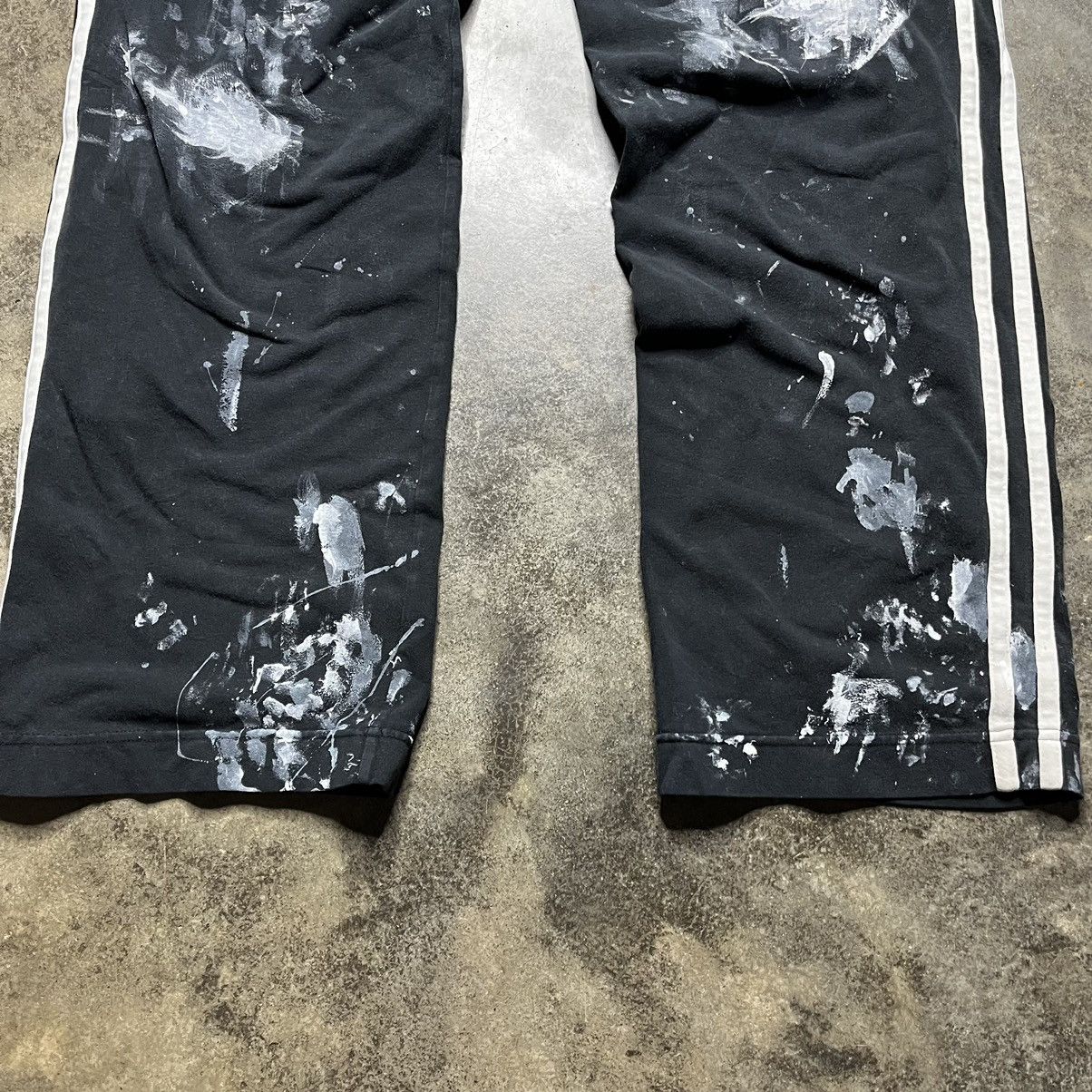 Vintage vintage striped faded black painter sweats Size US 32 / EU 48 - 3 Thumbnail