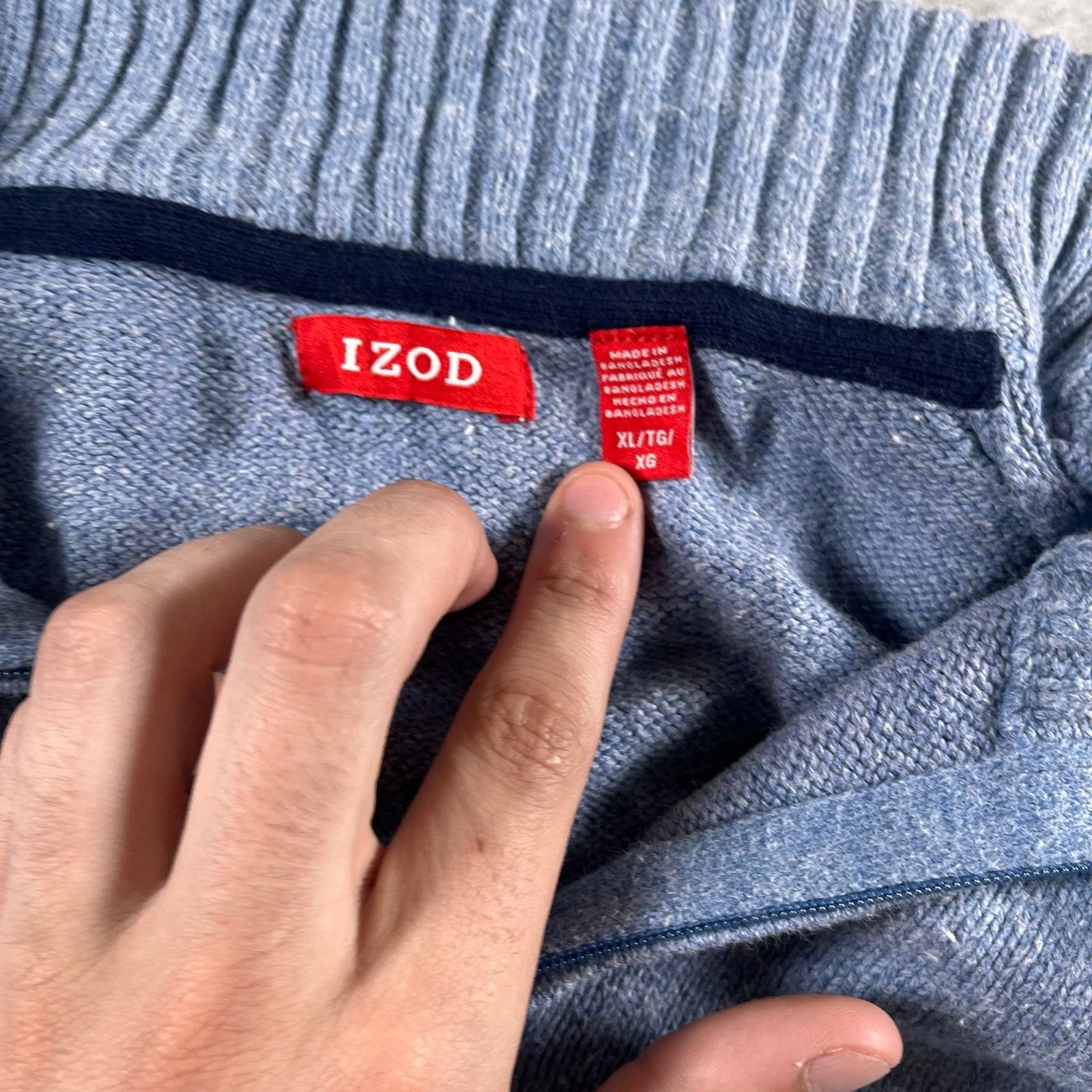 Izod Izod zip up sweater Size US XL / EU 56 / 4 - 3 Thumbnail