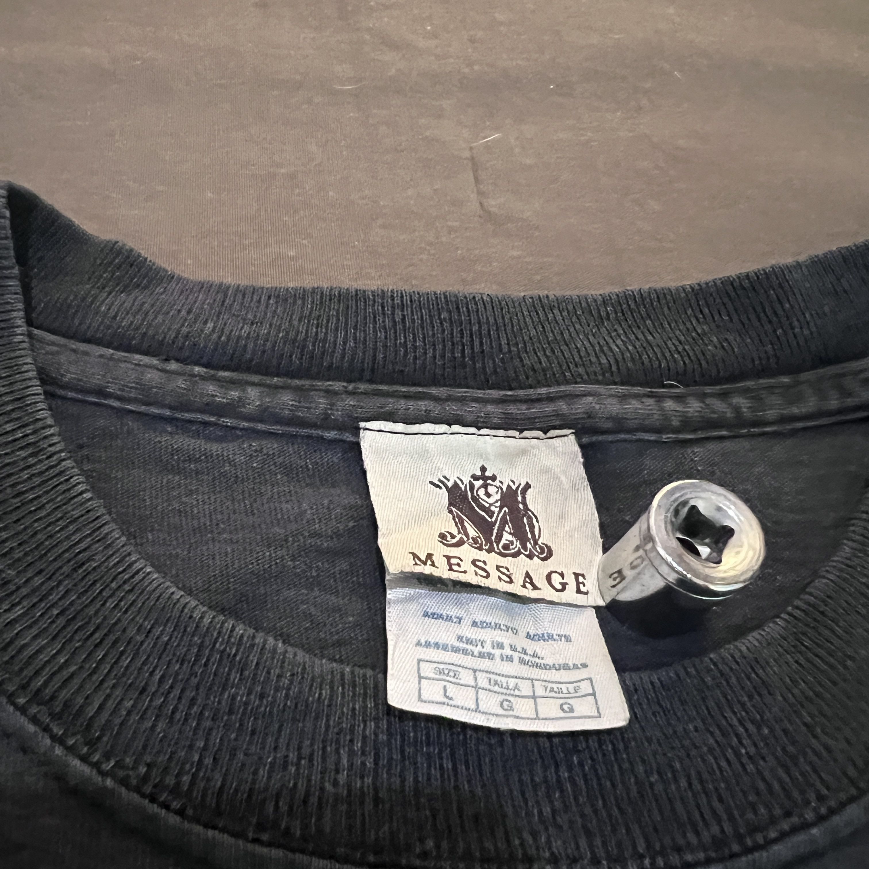 Vintage Y2K Sacrifice Jesus God Lord Bible Holy Tee Faded
