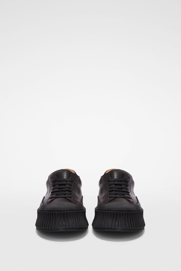 Jil Sander o1loc1c0425 J15WS0002 Low-Top Sneakers in Black Size US 10 / IT 40 - 2 Thumbnail