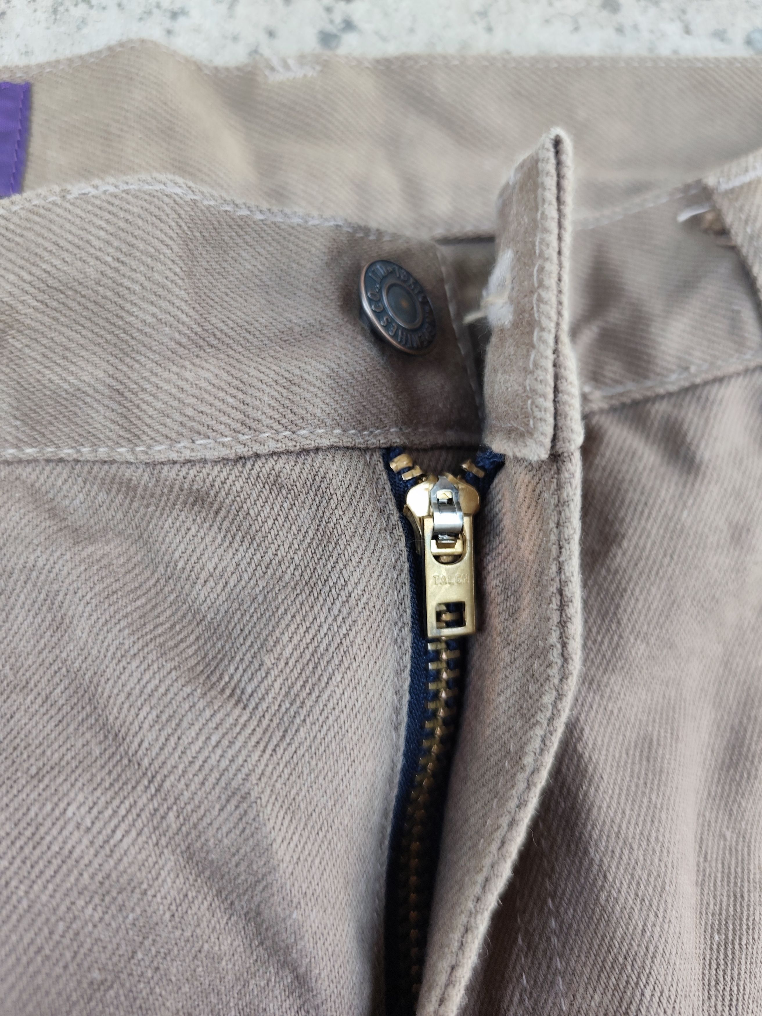 Nepenthes Vintage Nepenthes Japan Chino Pants Talon Zipper Sunfaded Size US 32 / EU 48 - 8 Thumbnail