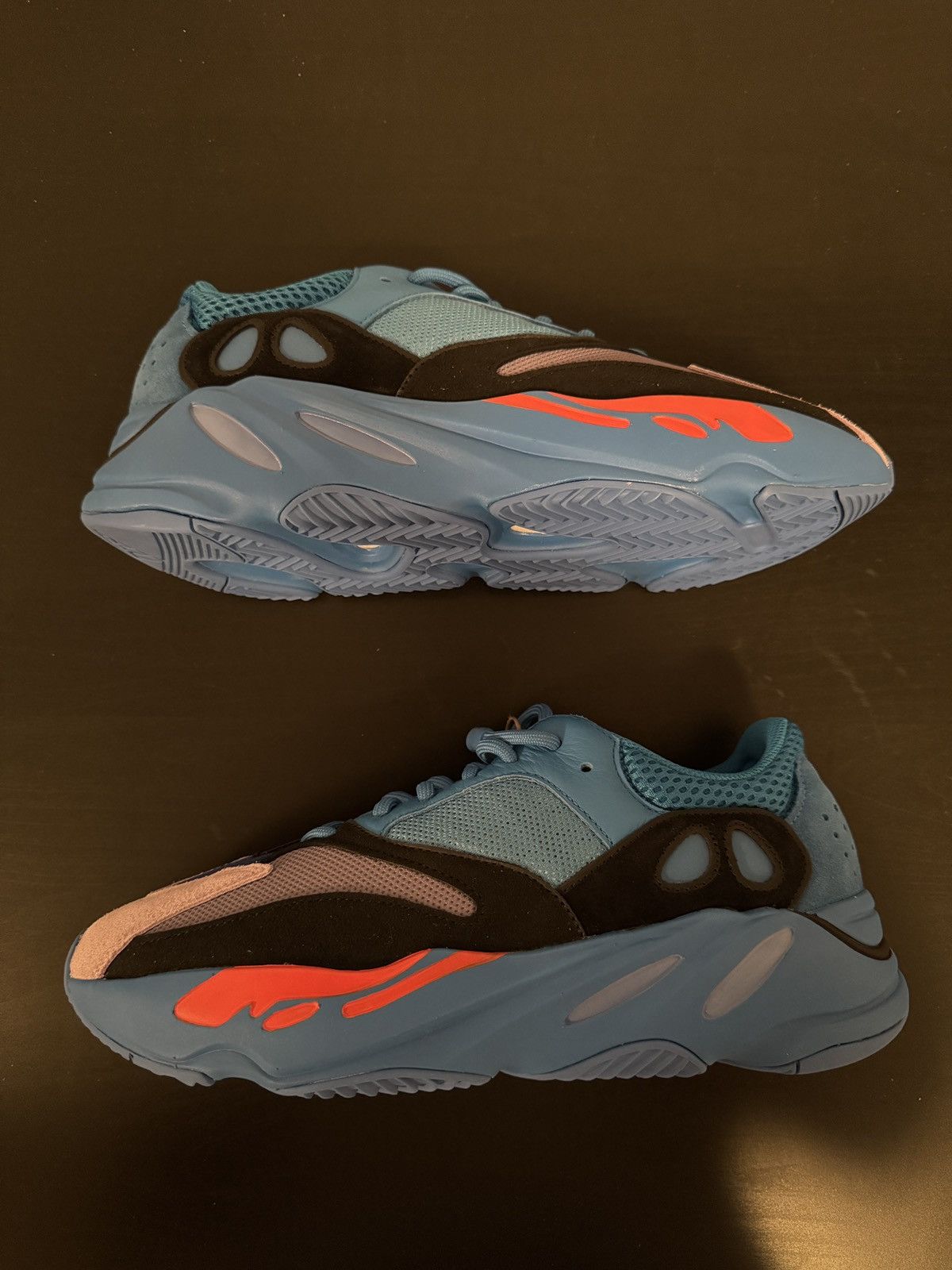 adidas gazelle silver green womens Adidas Yeezy Boost 700 Carbon Blue – Ballers Club Kickz main image 1
