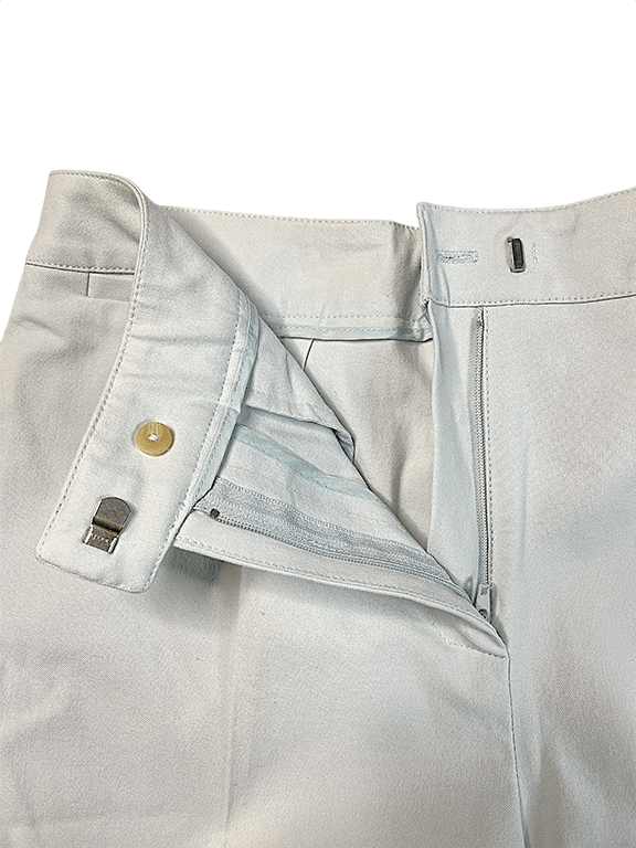 Piazza Sempione Stone tapered cigarette pant with waistband Size 30" / US 8 / IT 44 - 6 Thumbnail