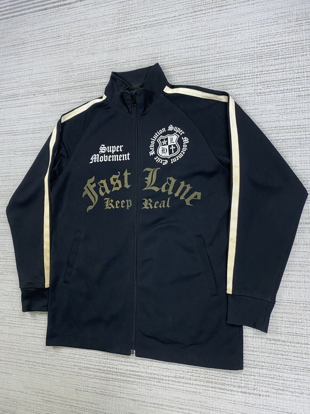 14th Addiction × If Six Was Nine × Vintage Vintage L’Garage Excite Revolution Poem Japan Brand Jacket Size US M / EU 48-50 / 2 - 4 Thumbnail