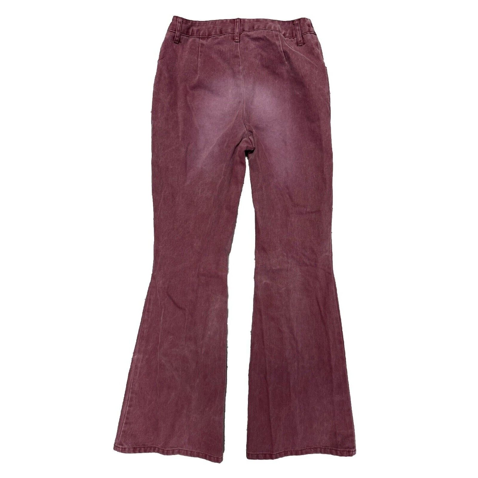 Vintage Vintage Y2K Flared Jeans Womens Purple Jeanology Size 4 Size 27" / US 4 / IT 40 - 2 Thumbnail