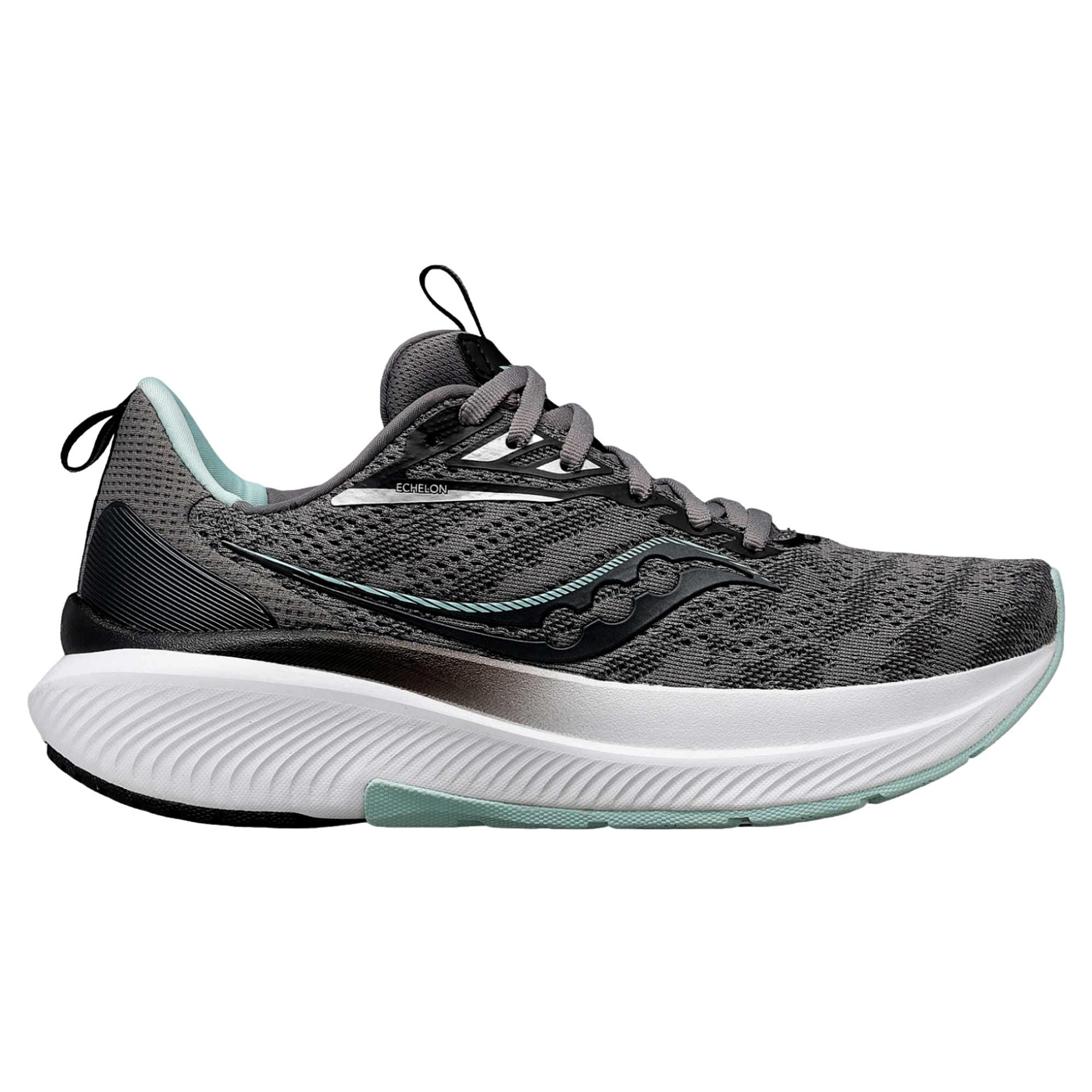 Saucony Echelon 9 Charcoal / Ice S10765-20 Size US 7.5 / IT 37.5 - 1 Thumbnail