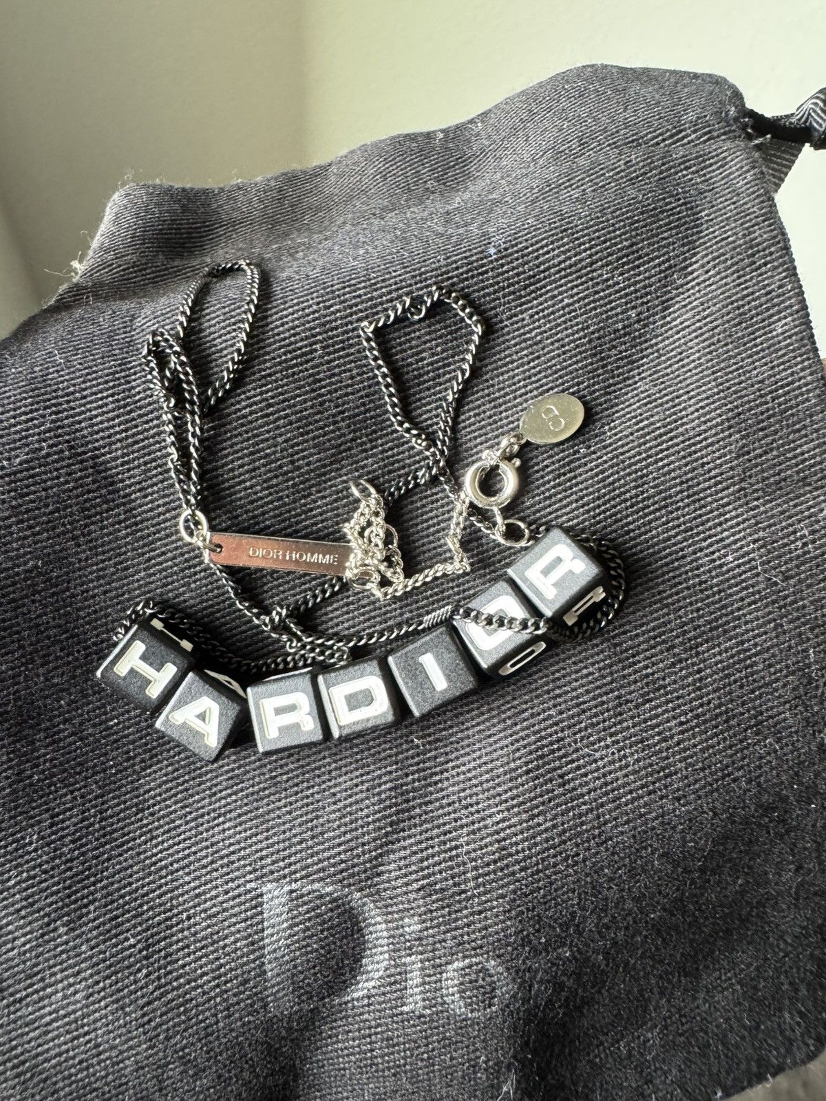 Dior × Stone Island Stone island x Dior bracelet | Grailed