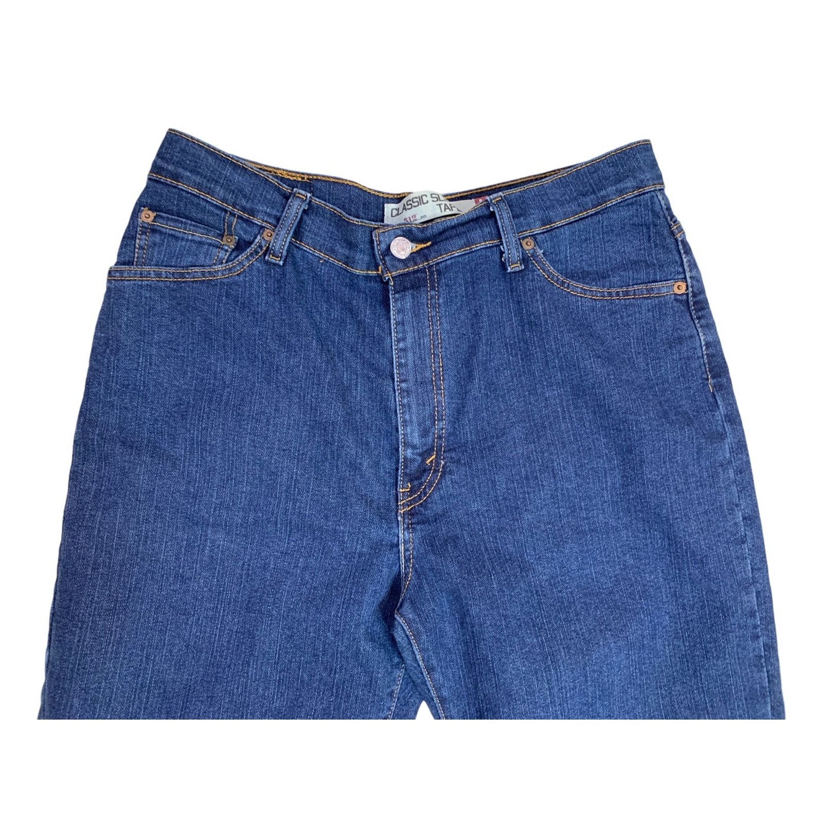 Levi's Levi 512 Women's Size 14S Jeans Slim Tapered Leg Hi Waist Size 32" / US 10 / IT 46 - 3 Thumbnail